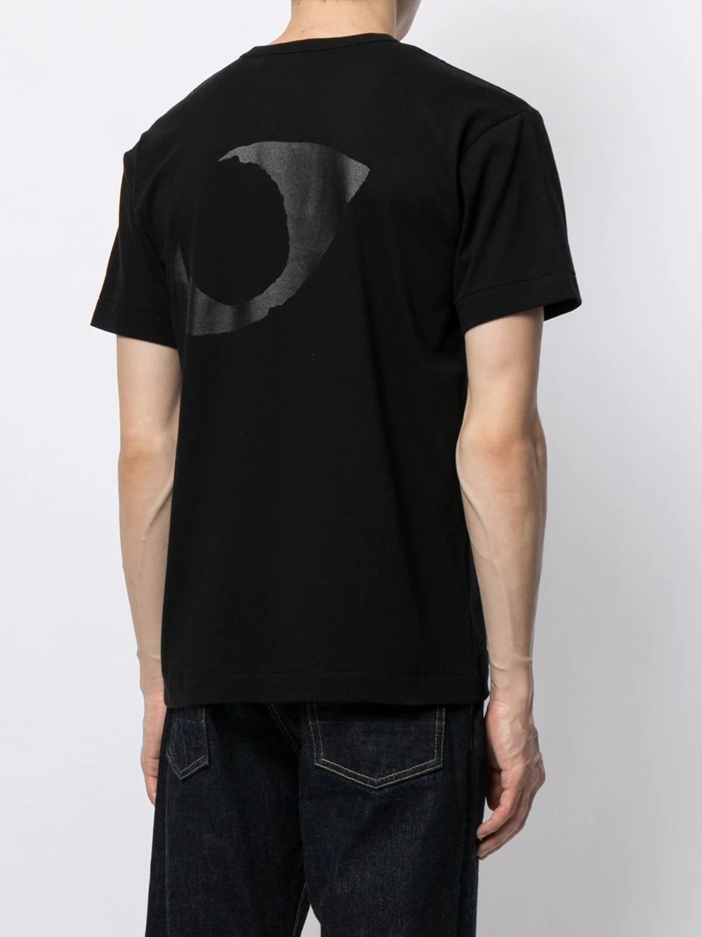 eye-print cotton T-shirt - 4
