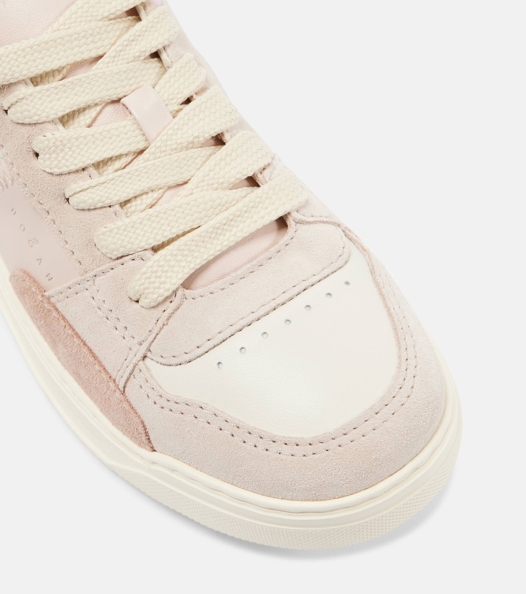 H667 leather sneakers - 5