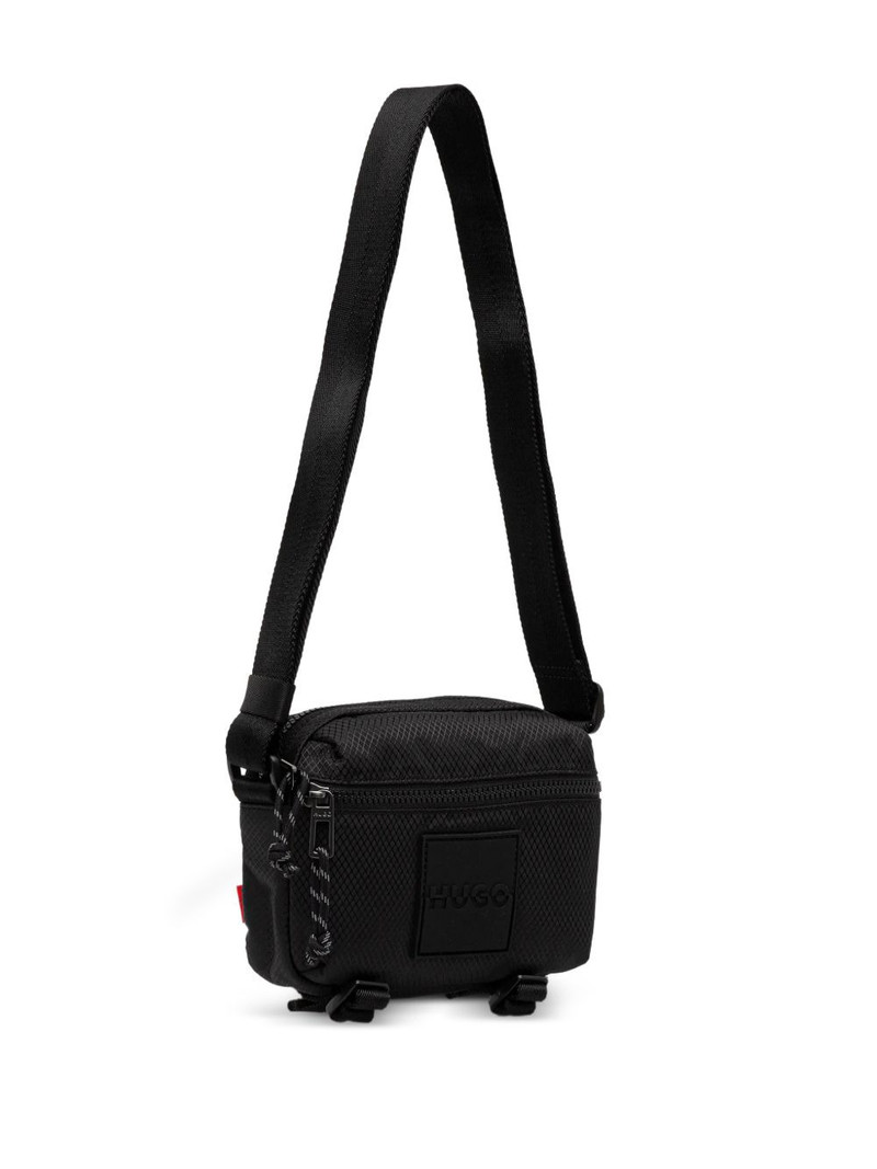 HUGO zip textured belt bag outlook