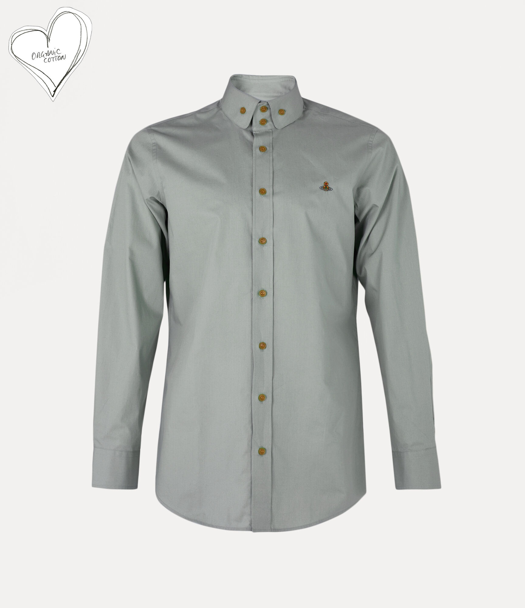 TWO BUTTON KRALL SHIRT - 1