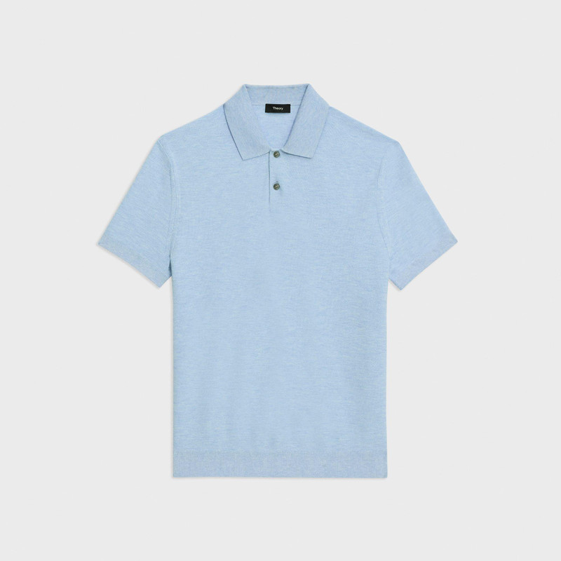 Goris Polo Shirt in Piqué Light Bilen 1