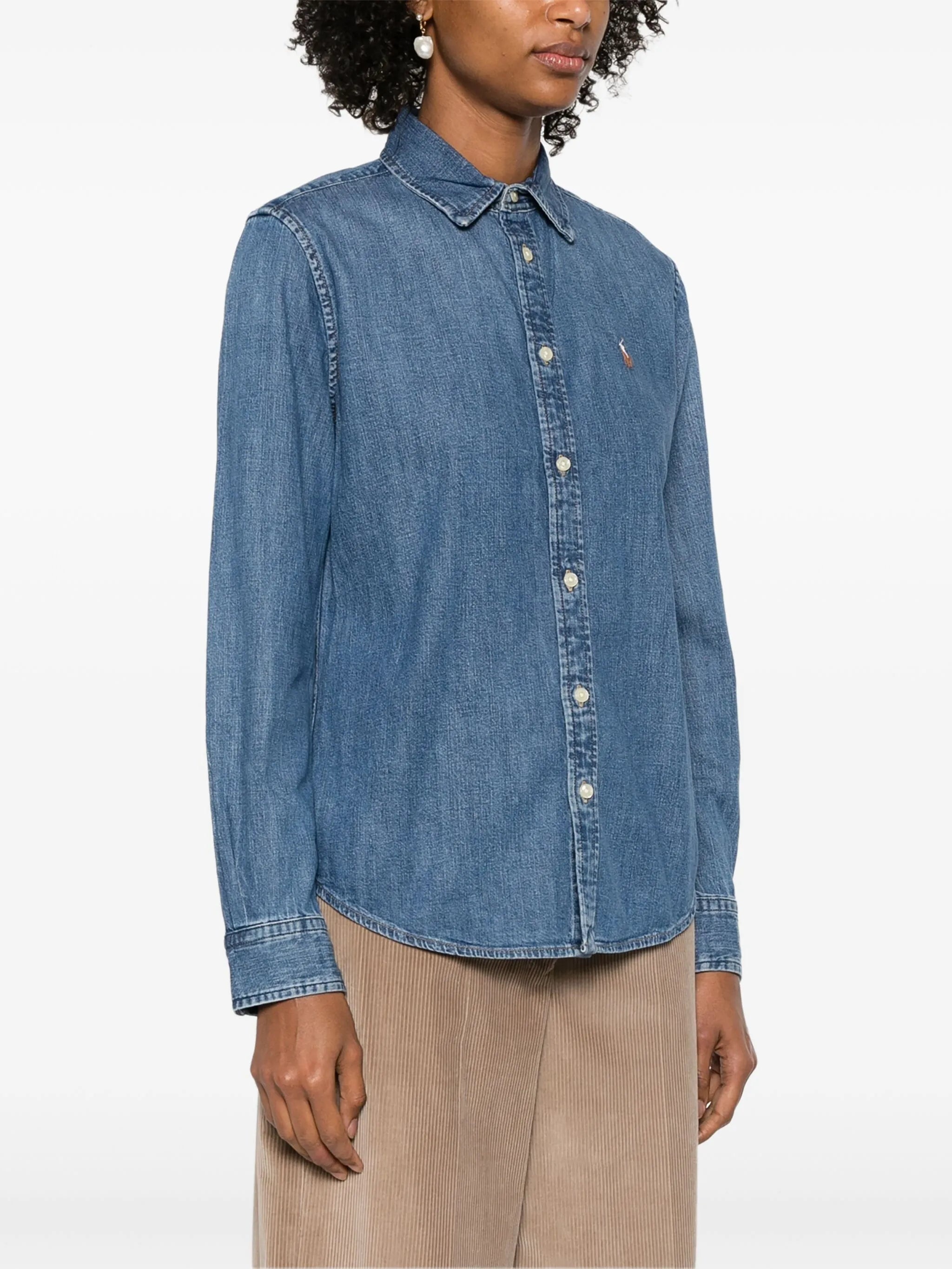 Polo Pony-embroidered Shirt - 4
