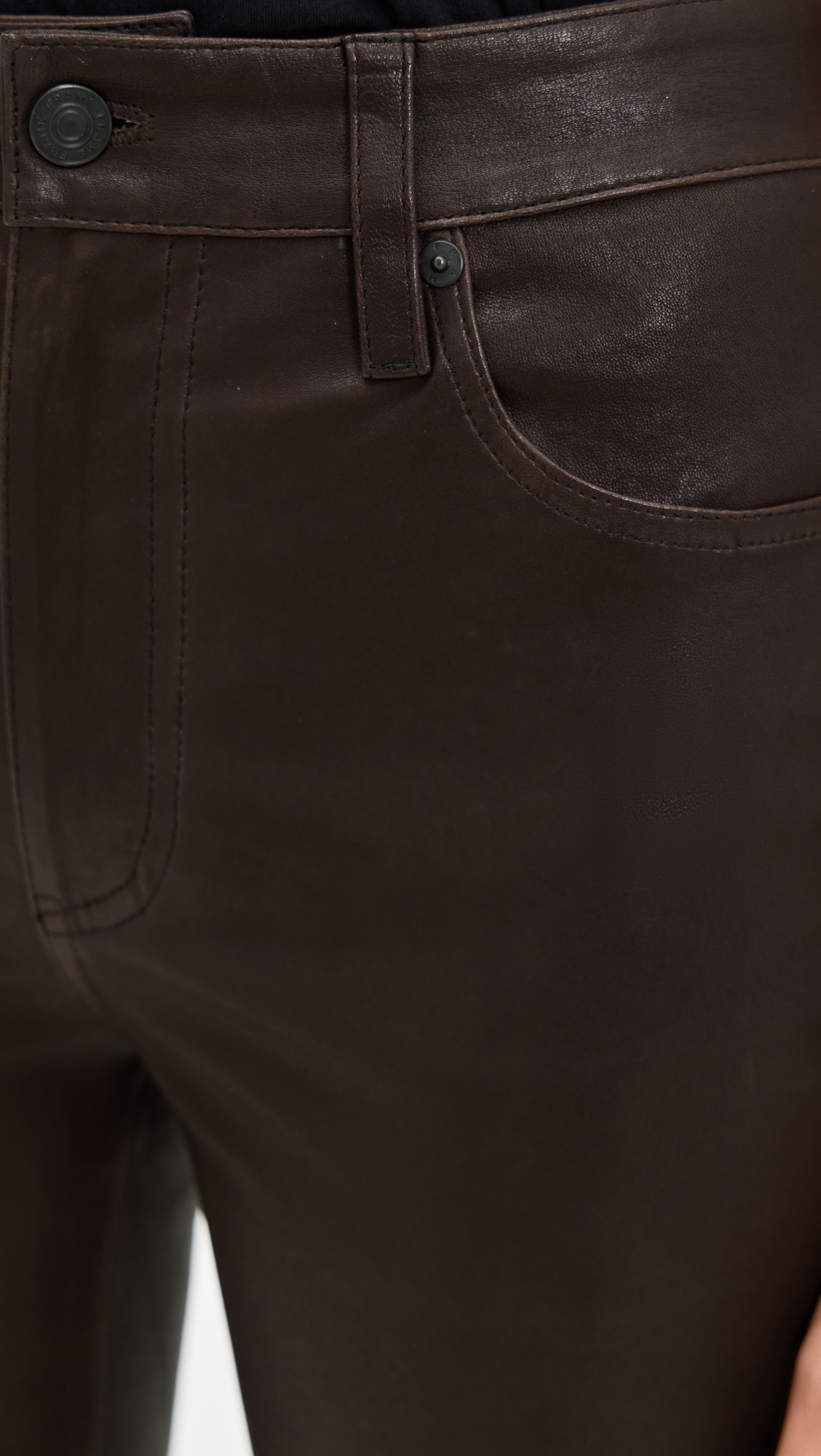The Leather Reboot Crop Pants - 5