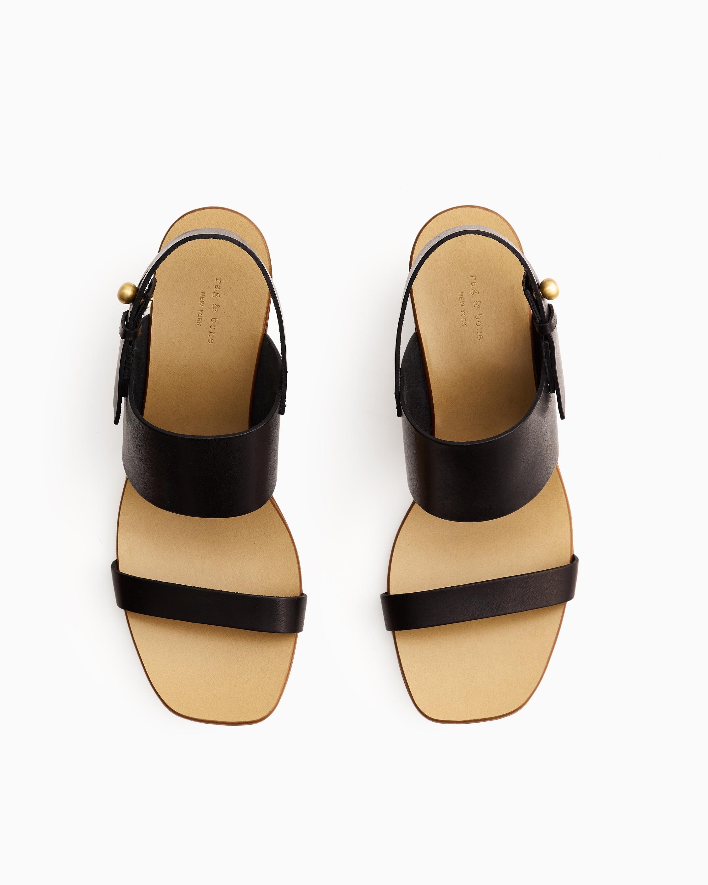 City Sandal - Leather
Mid Heel Sandal - 3