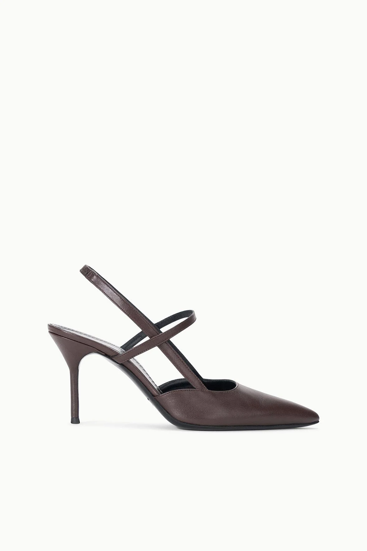 STAUD SEBASTIAN HIGH HEEL SLINGBACK ESPRESSO - 1