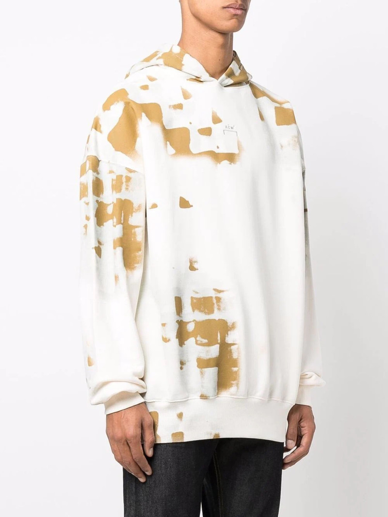 faded-print hoodie 3