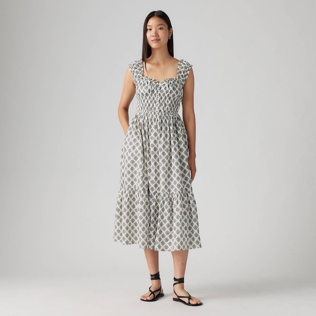 AMAYA TIERED MAXI DRESS - 2