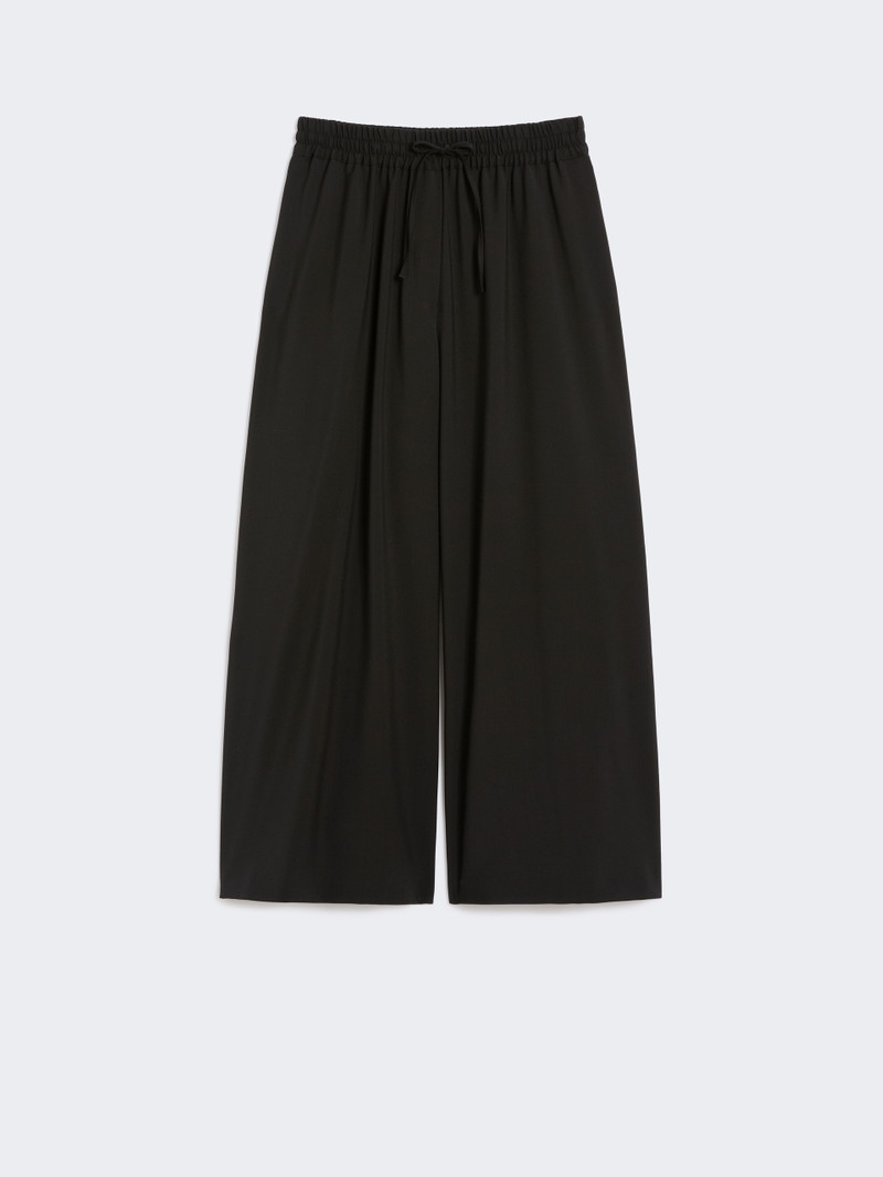 ELMO Relaxed-fit wool yarn trousers 1