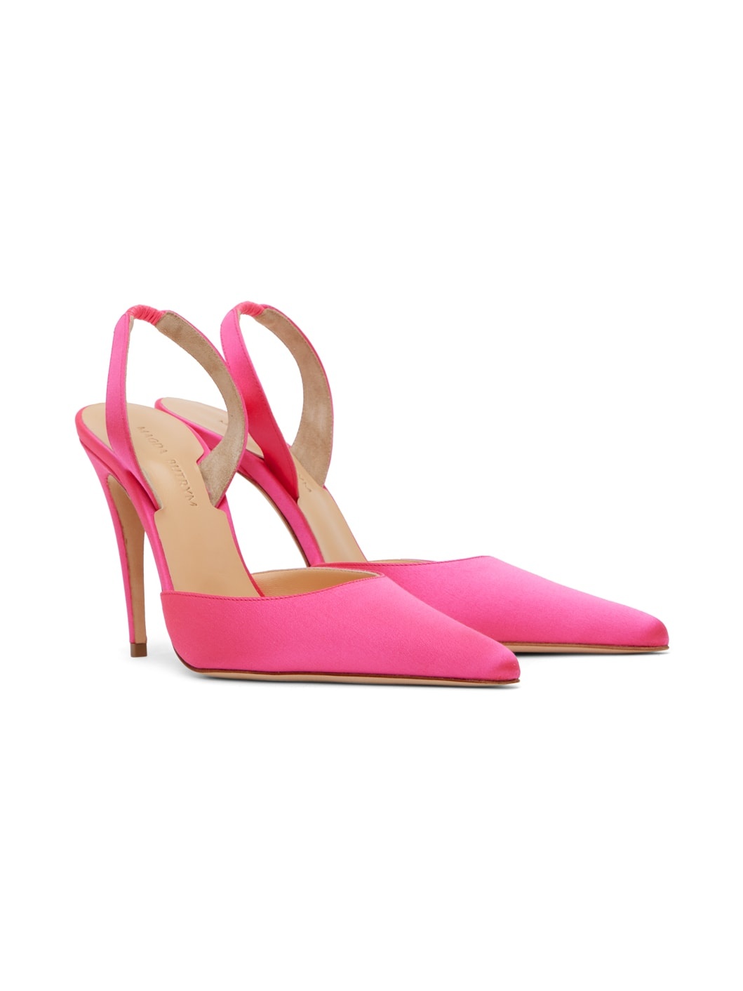 Pink Pointed Heels - 4