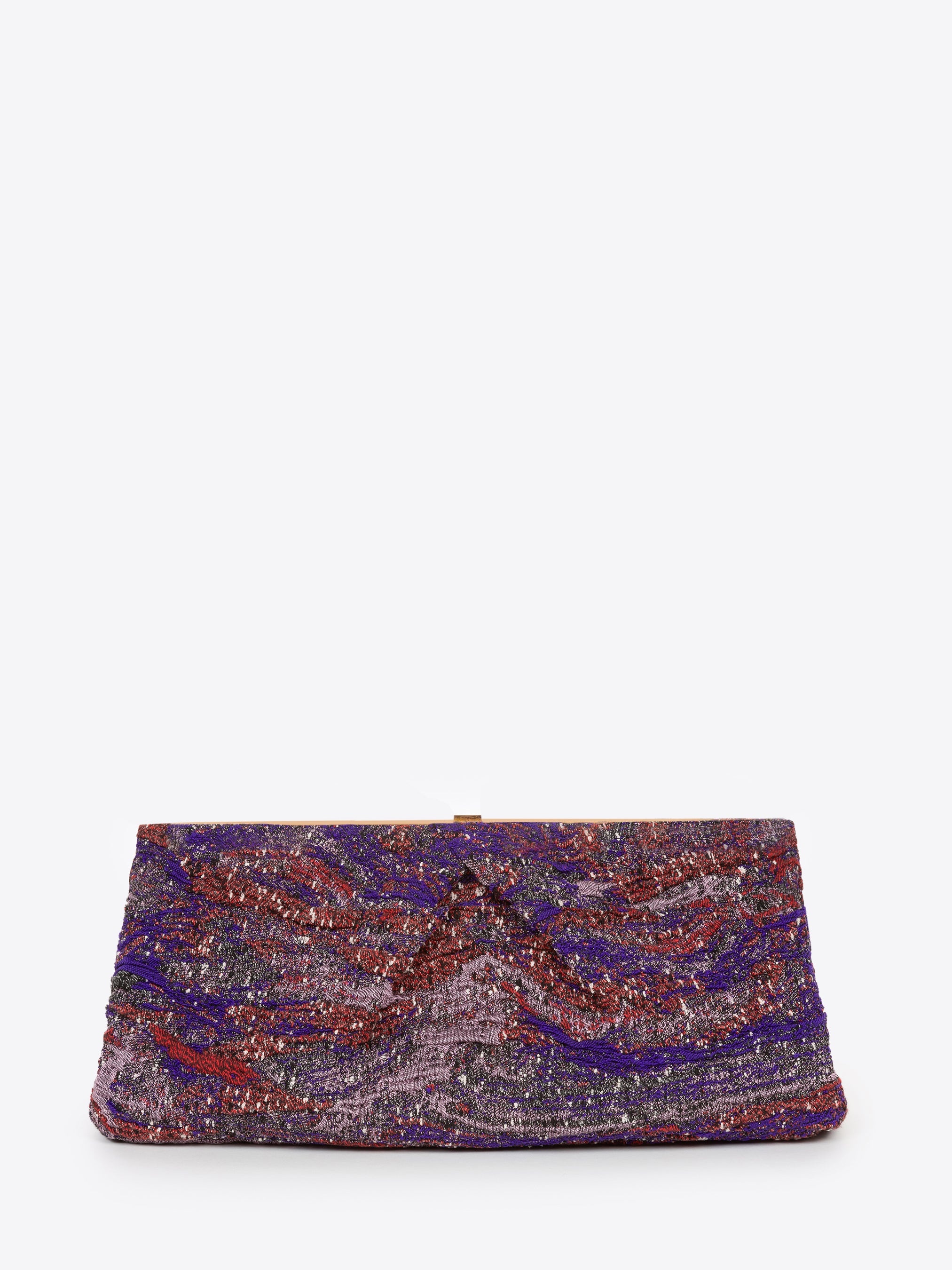 LARGE JACQUARD CLUTCH - 3