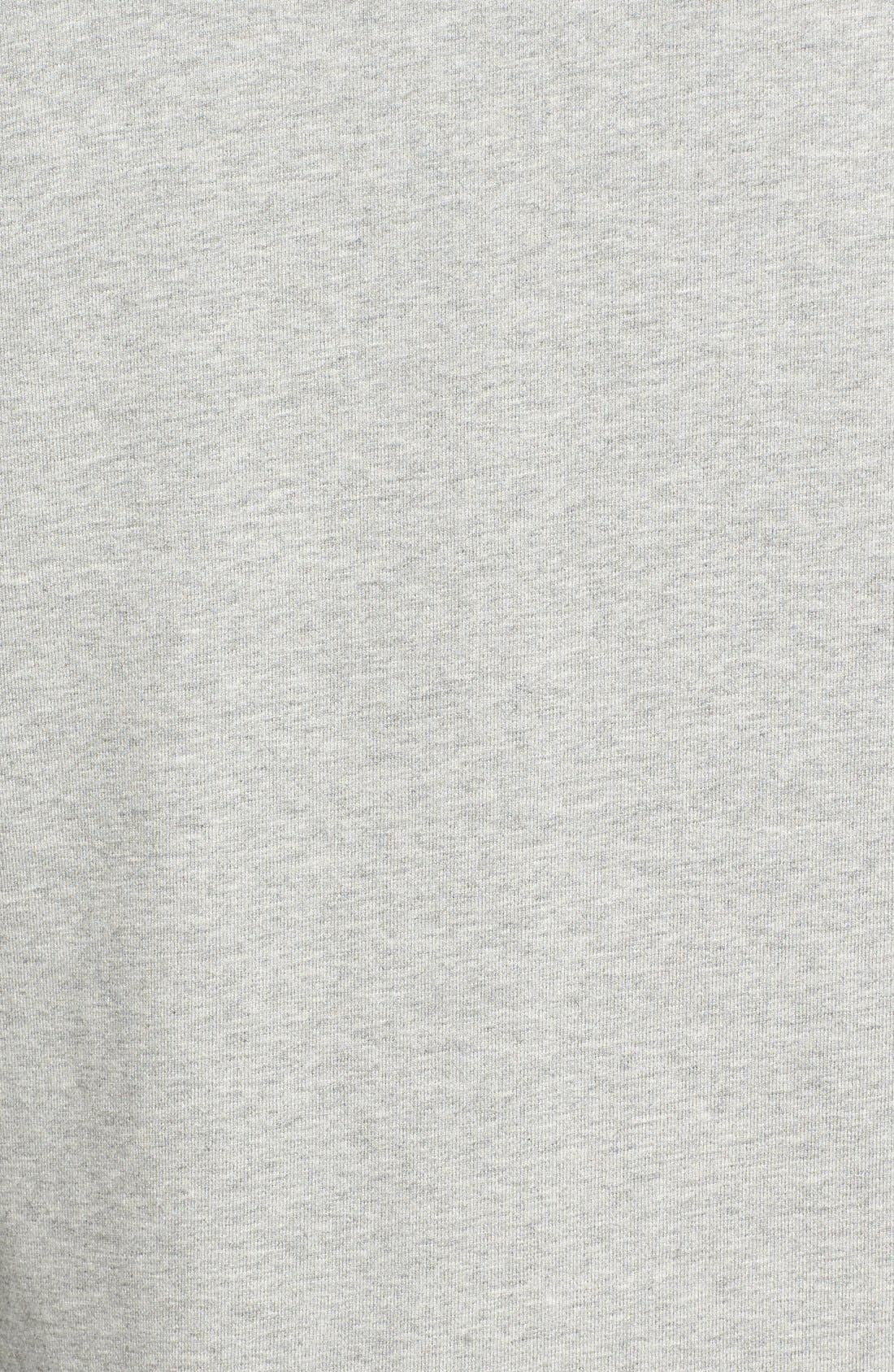 Reigning Champ Midweight Terry Slim Zip Hoodie in Heather Grey at Nordstrom - 9