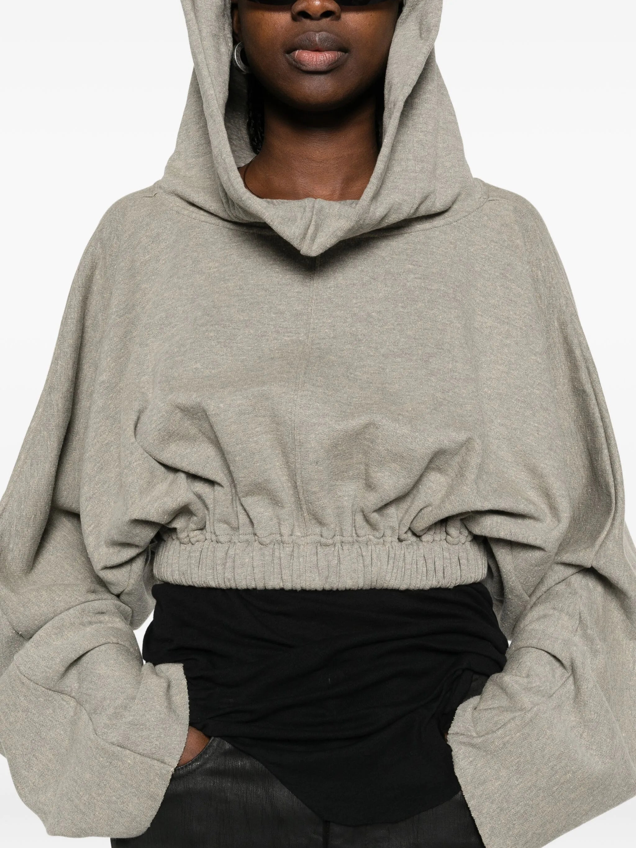Rick Owens Drkshdw Drawstring Hoodie - 2