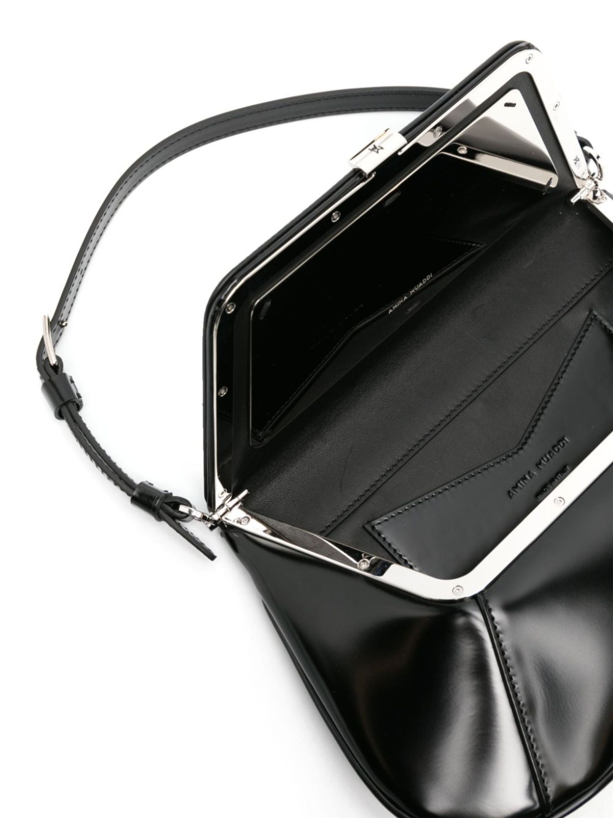 Ami patent leather shoulder bag - 5