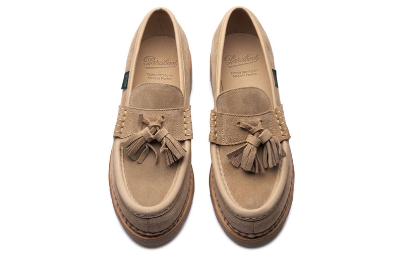 Orsay Nd P Beige Velvet - Rubber Sole 4