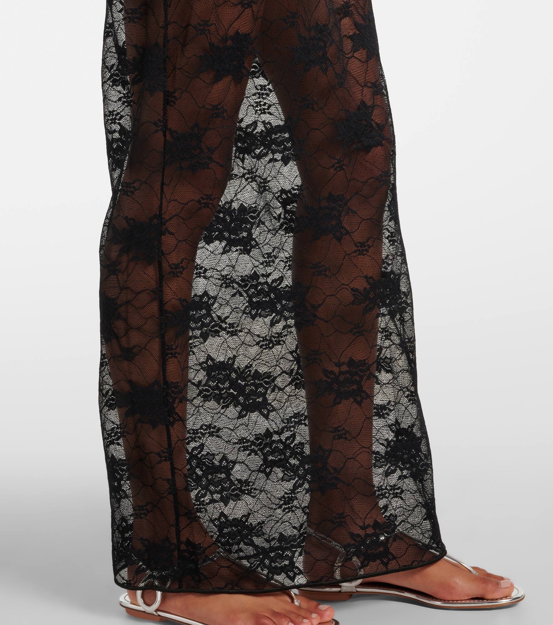 Lace maxi dress - 5