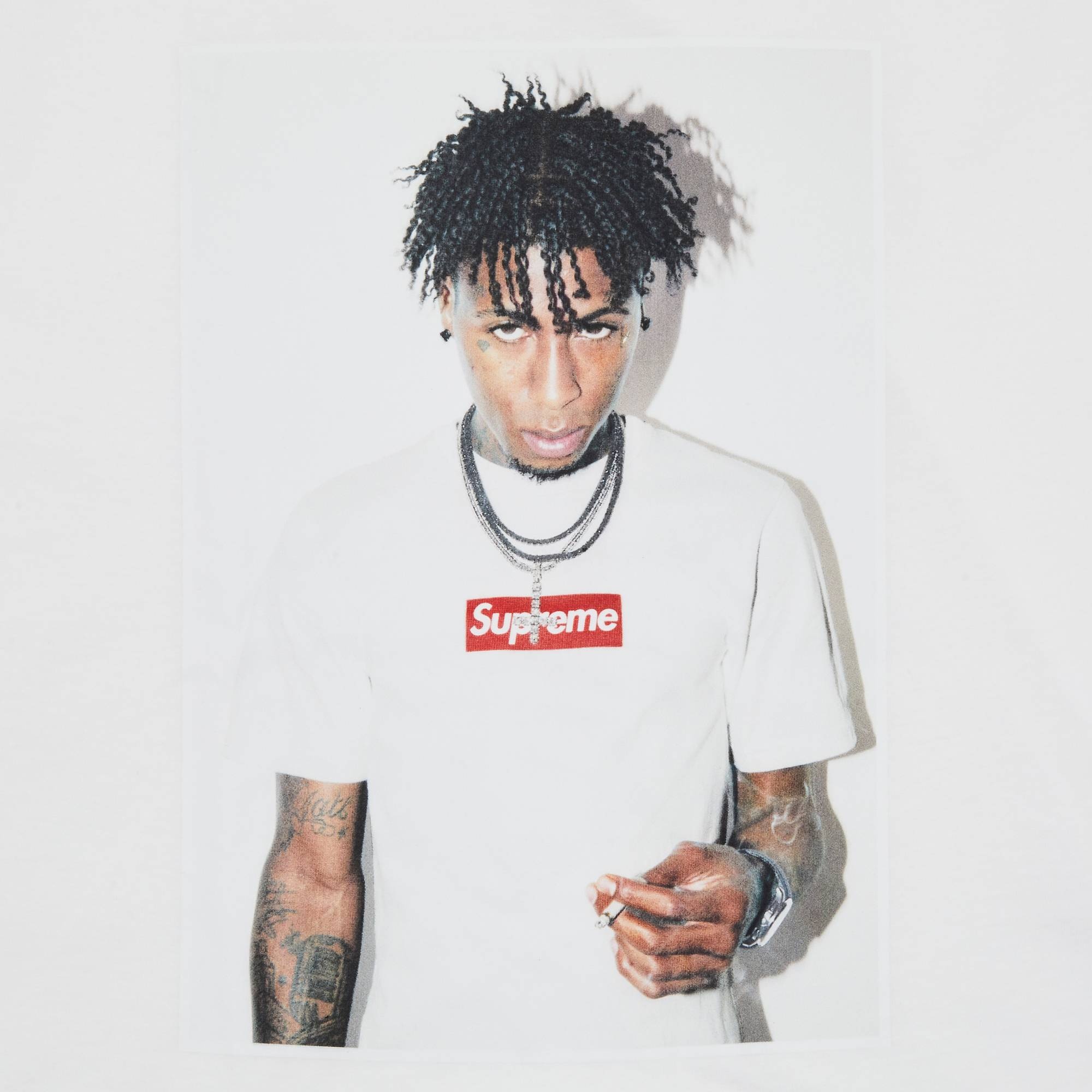Supreme NBA Youngboy Tee 'White' - 2