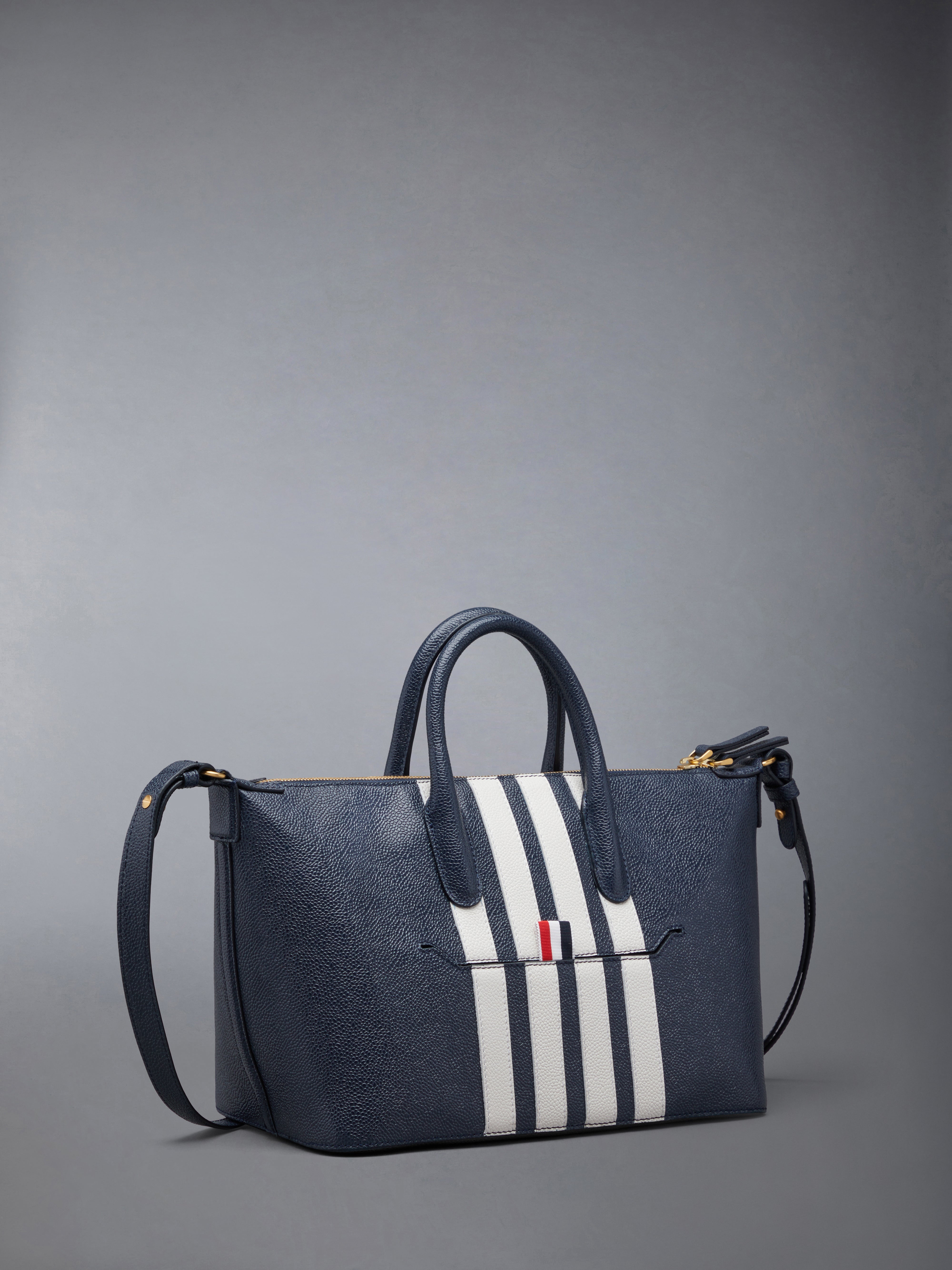PEBBLE GRAIN 4-BAR SMALL DUFFLE - 2