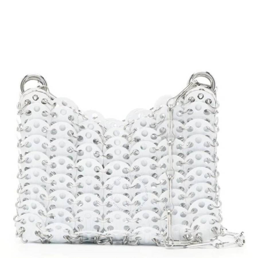 Paco Rabanne White 1969 Chanmail Shoulder Bag - 1