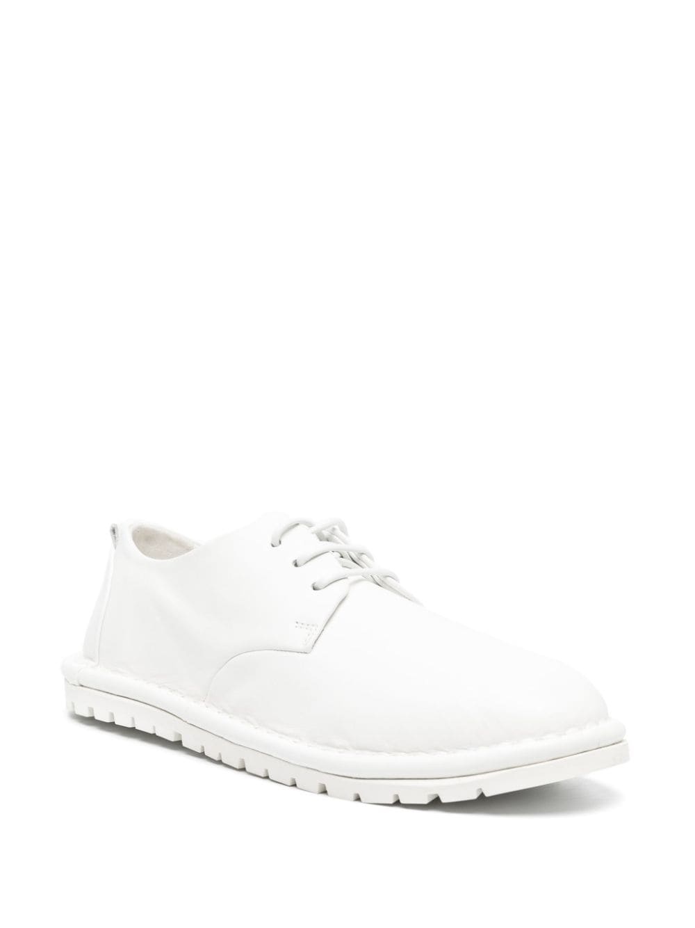 leather lace-up shoes - 2