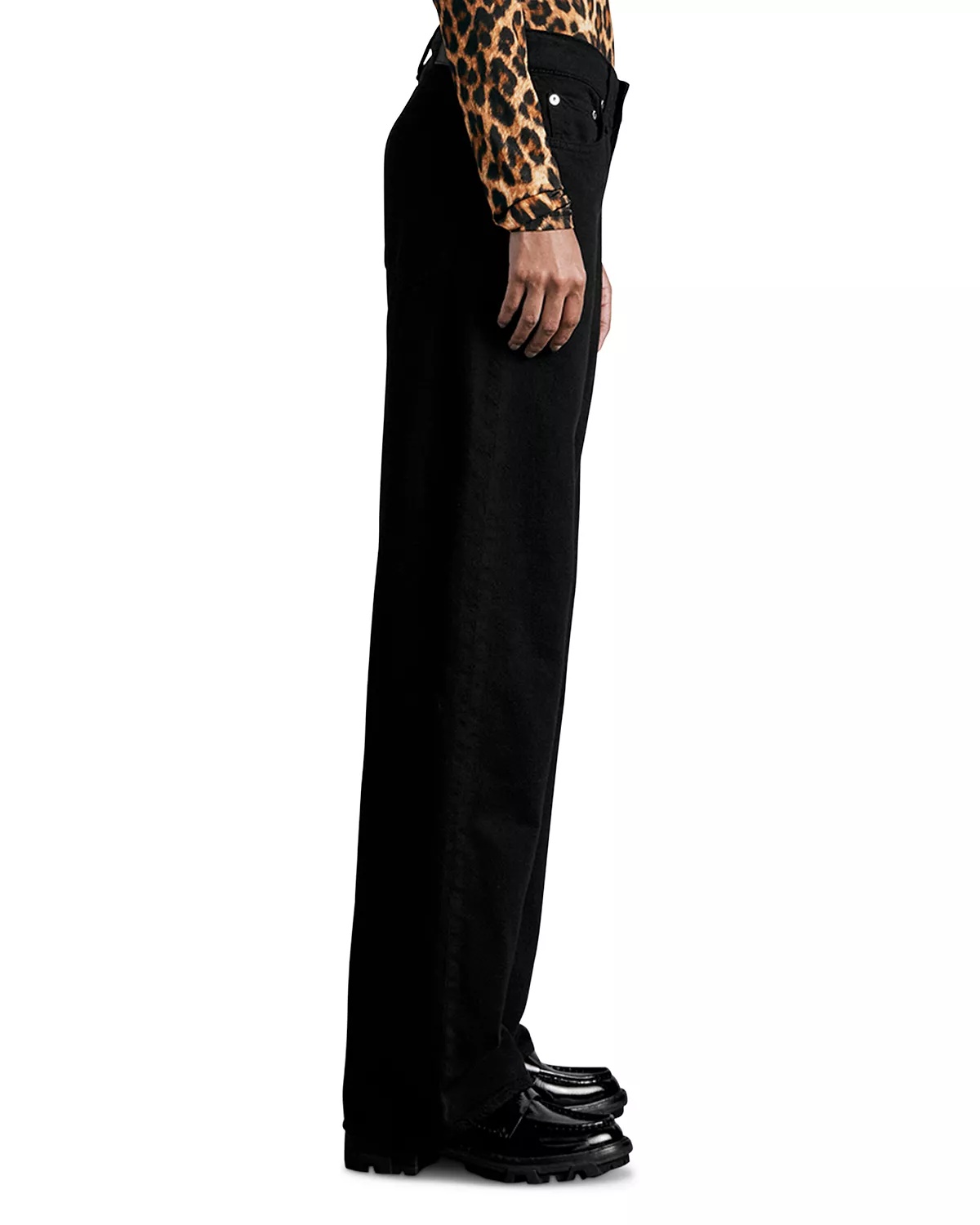 Logan Featherweight Mid Rise Wide Leg Jeans - 3