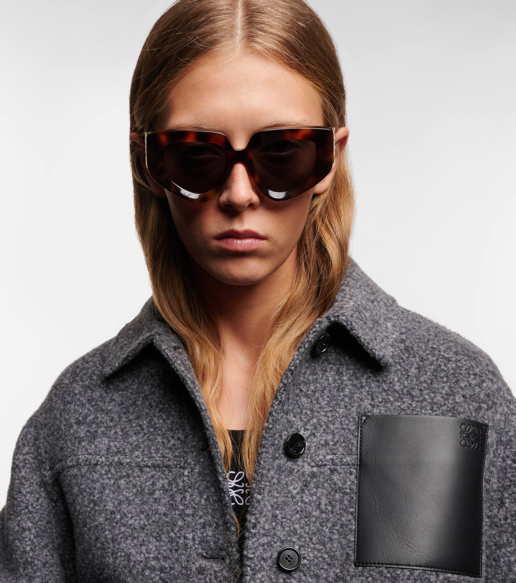 Anagram oversized sunglasses - 6