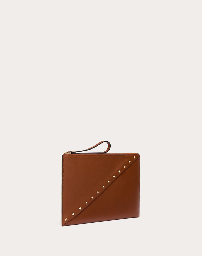 Valentino VALENTINO GARAVANI ROCKSTUD WISPY POUCH IN CALFSKIN outlook