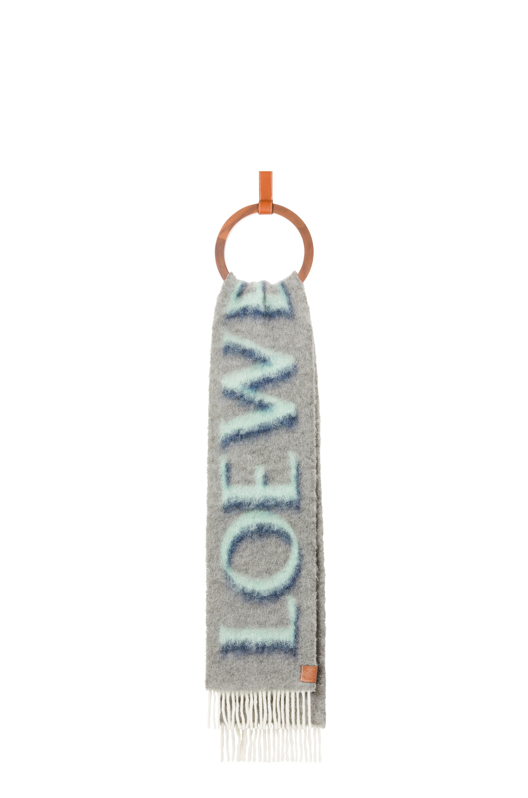 LOEWE scarf in wool and mohair - 1