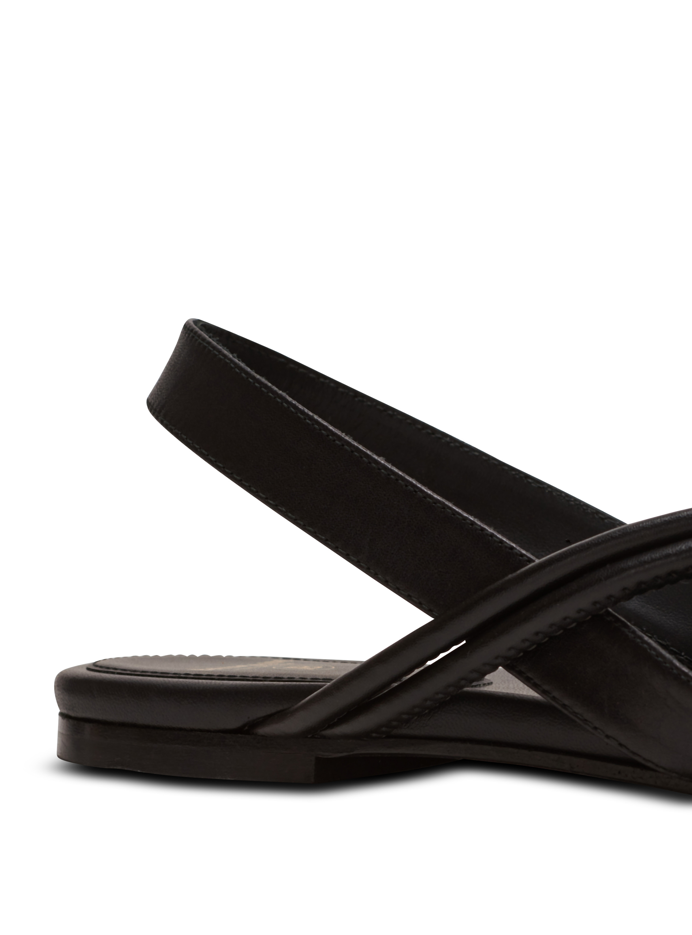 Alma flat sandals in leather - 6