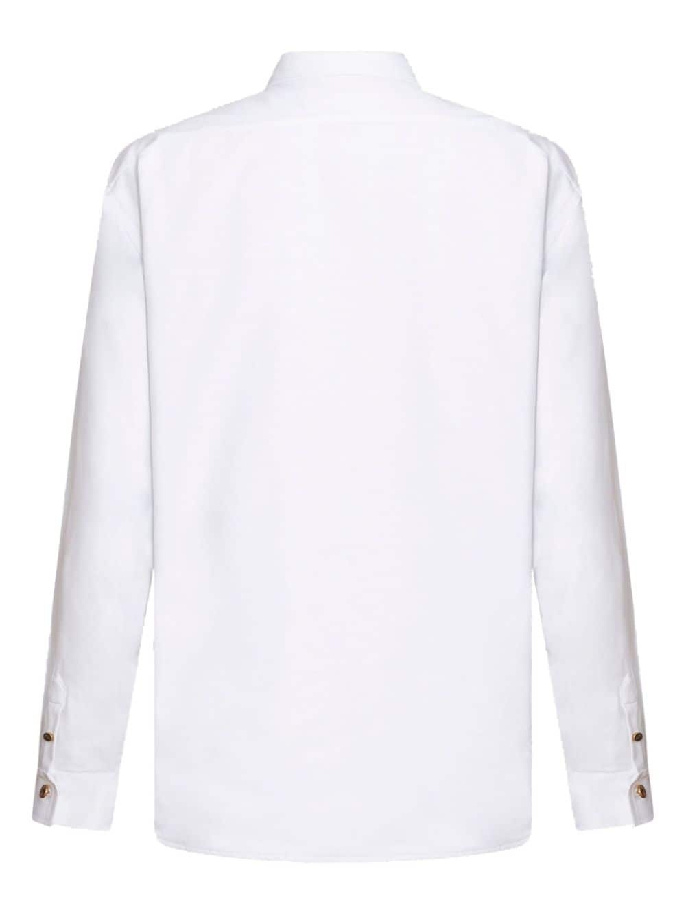 padded cotton shirt jacket - 7