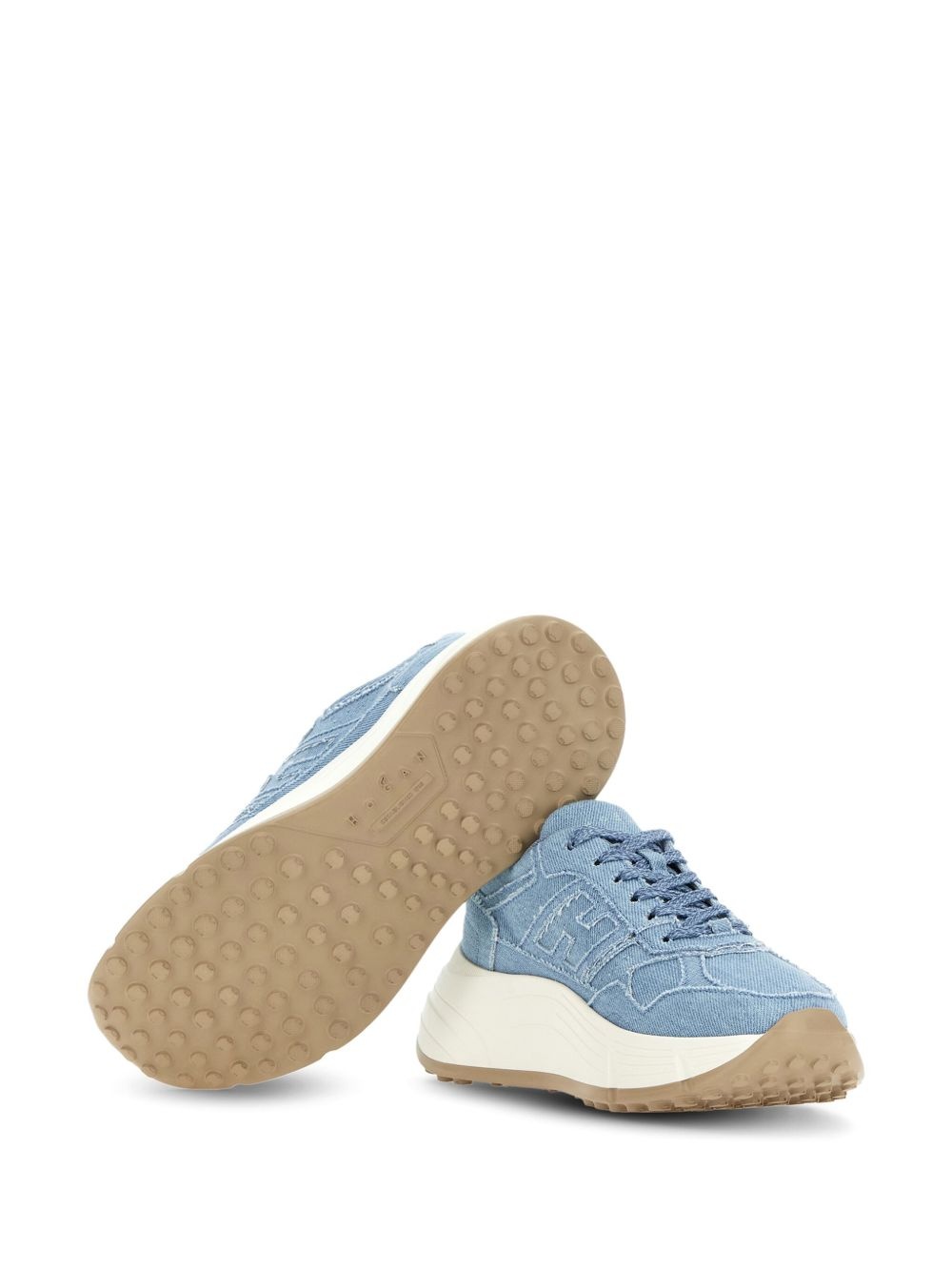 denim sneakers - 5