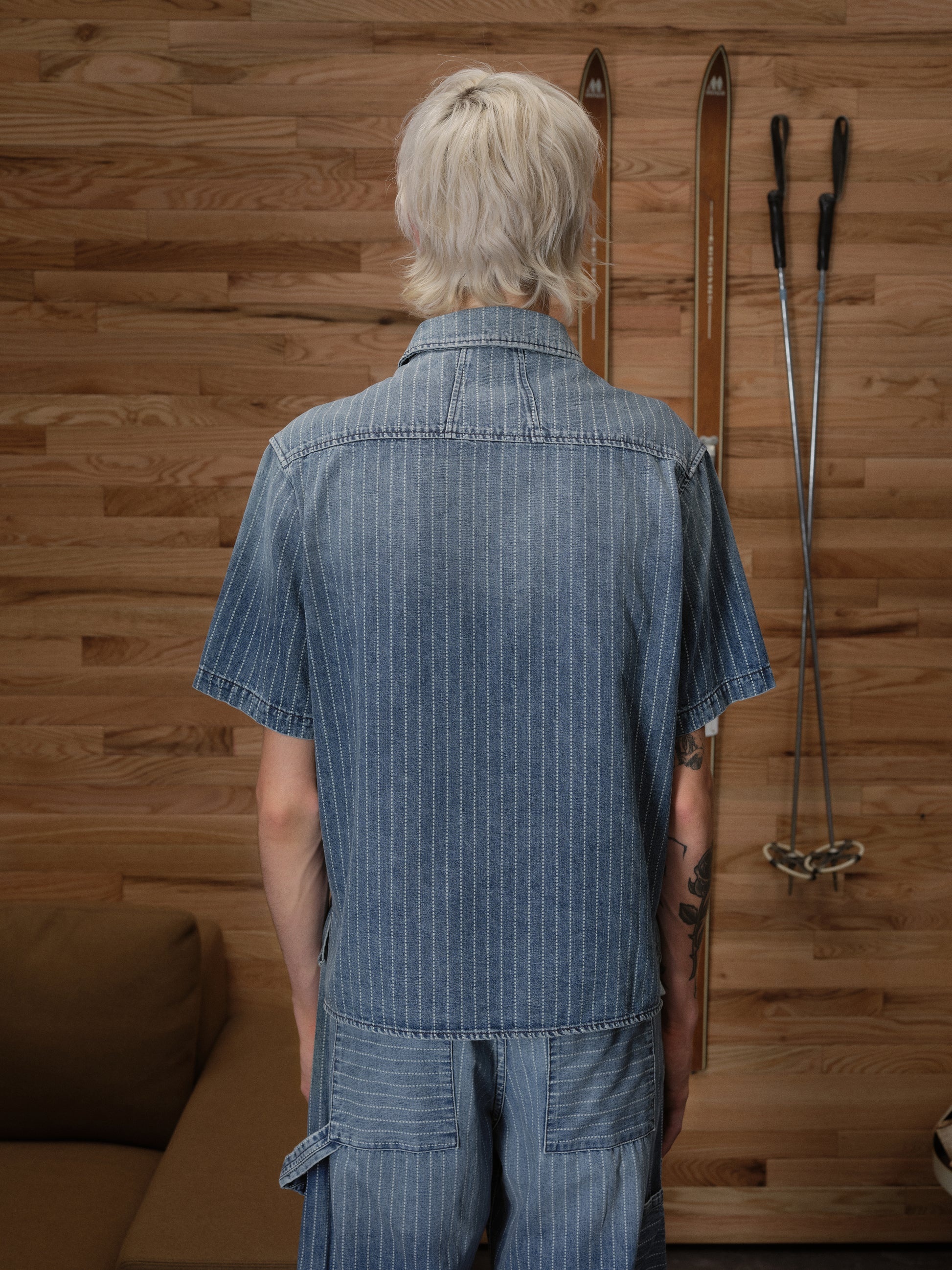 WABASH DENIM SNAP SHIRT - 4