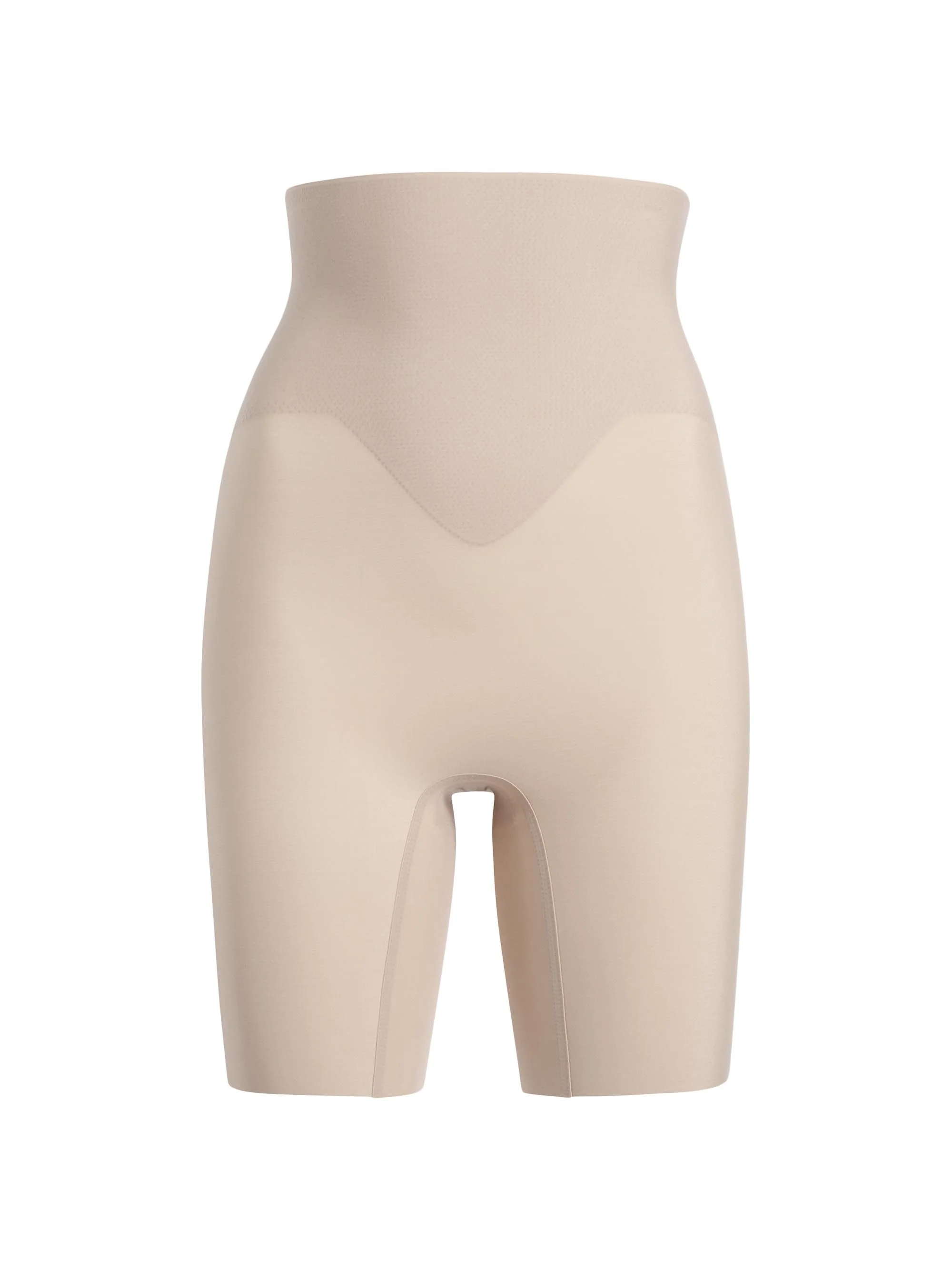 Women's Zone Smoothing High-Waisted Shorts - Beige - 1