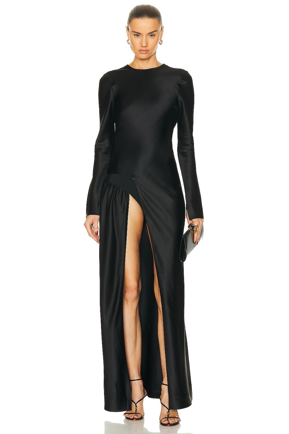 Palladium Long Sleeve Tuck Dress - 2