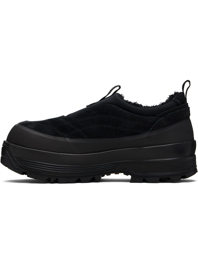 Diemme Black Badia Basso Shearling Sneakers outlook