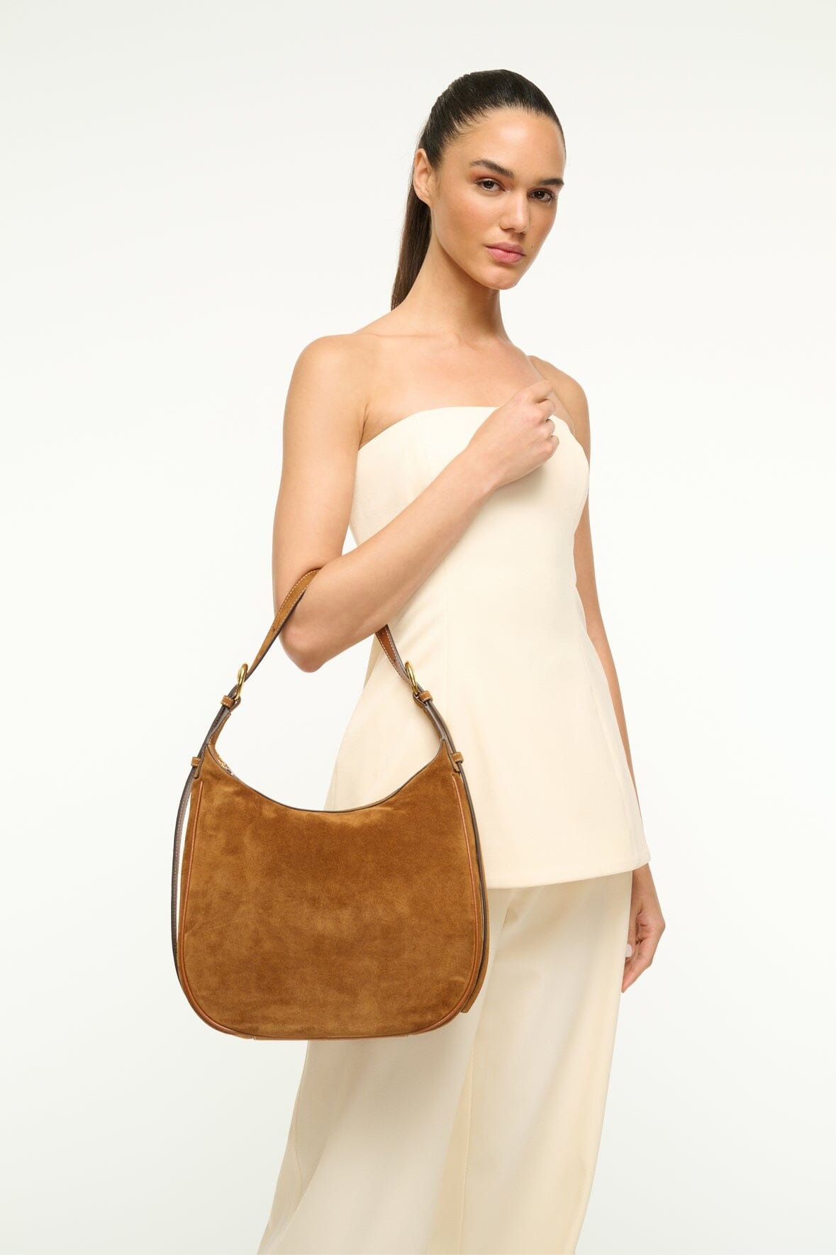 STAUD PINE HOBO TAN - 4