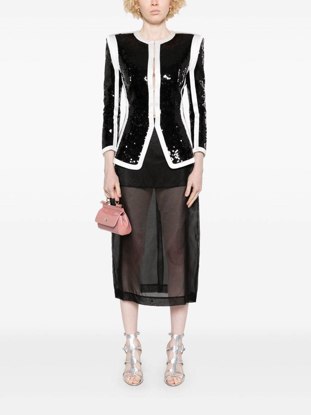 sequinned jacket - 2