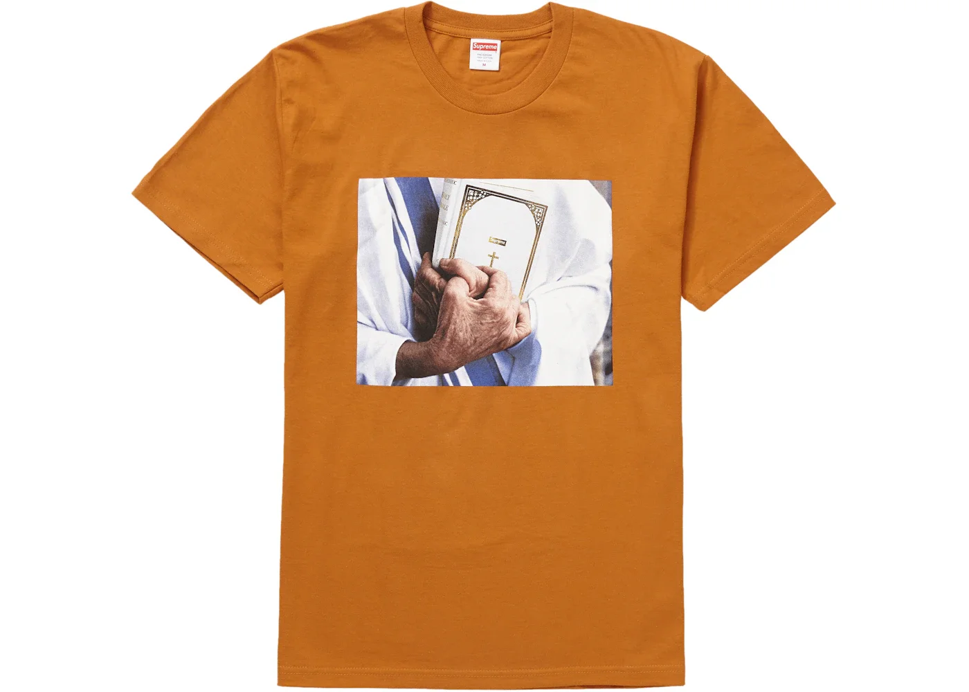 Supreme Bible Tee Burnt Orange - 1