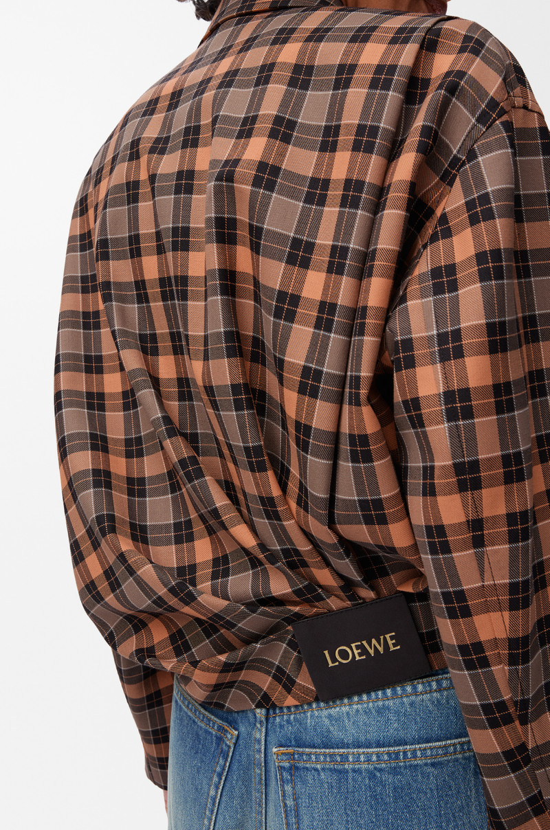 Draped jacket in wool blend 5