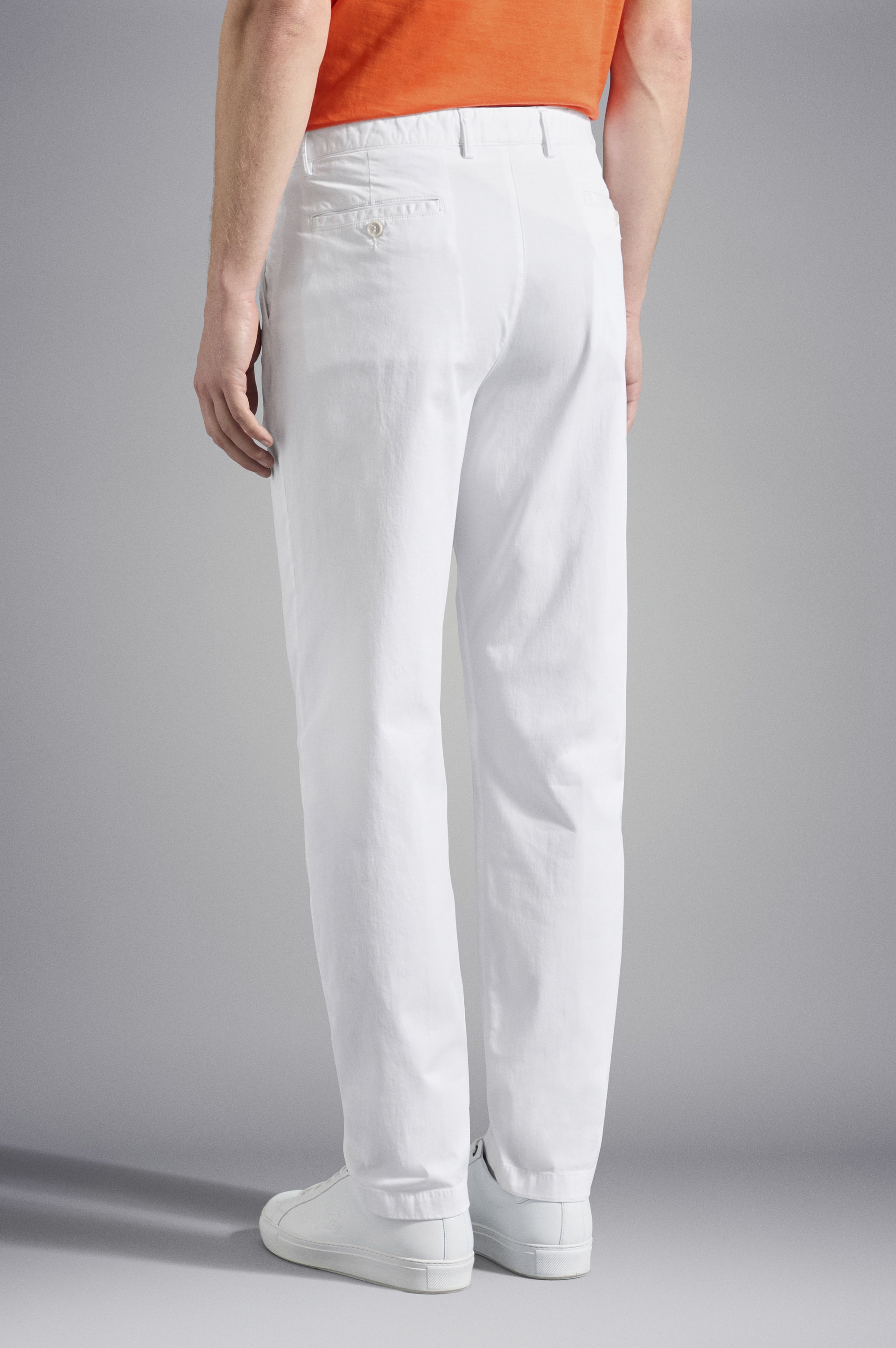 STRETCH COTTON TROUSERS - 3