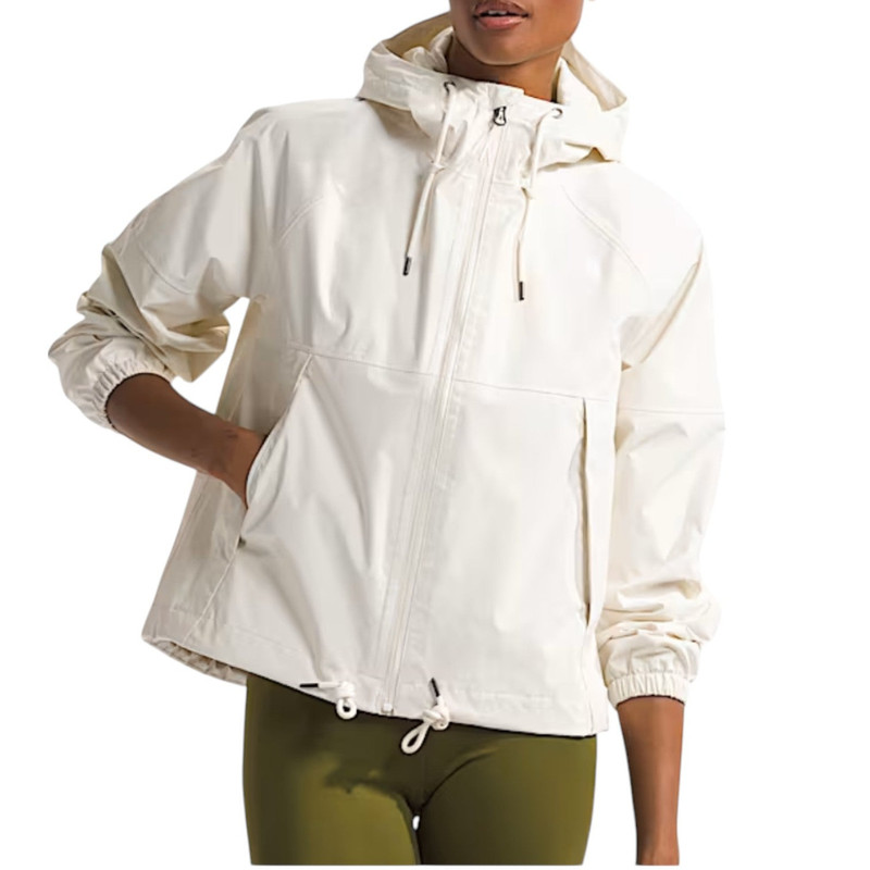The North Face (WMNS) THE NORTH FACE Antora Rain Hoodie 'White Dune' NF0A7QF1QLI outlook