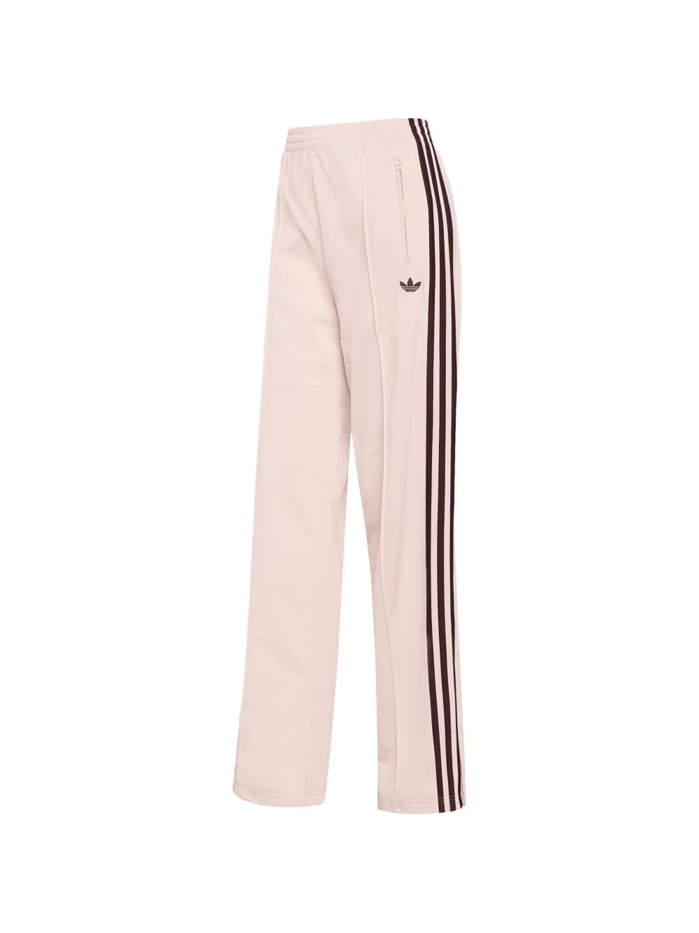 stripe loose track pants - 1