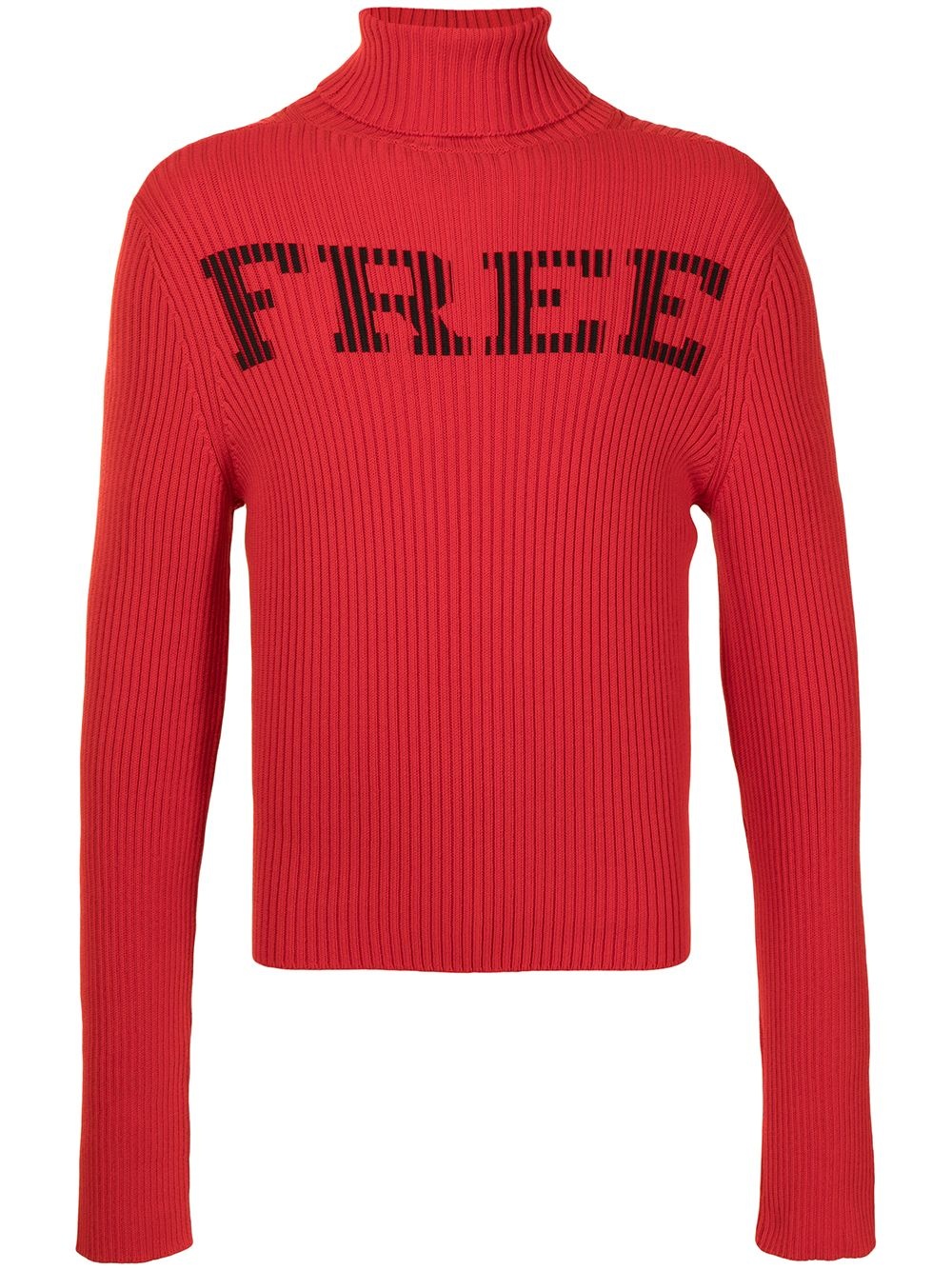 Free roll-neck jumper - 1