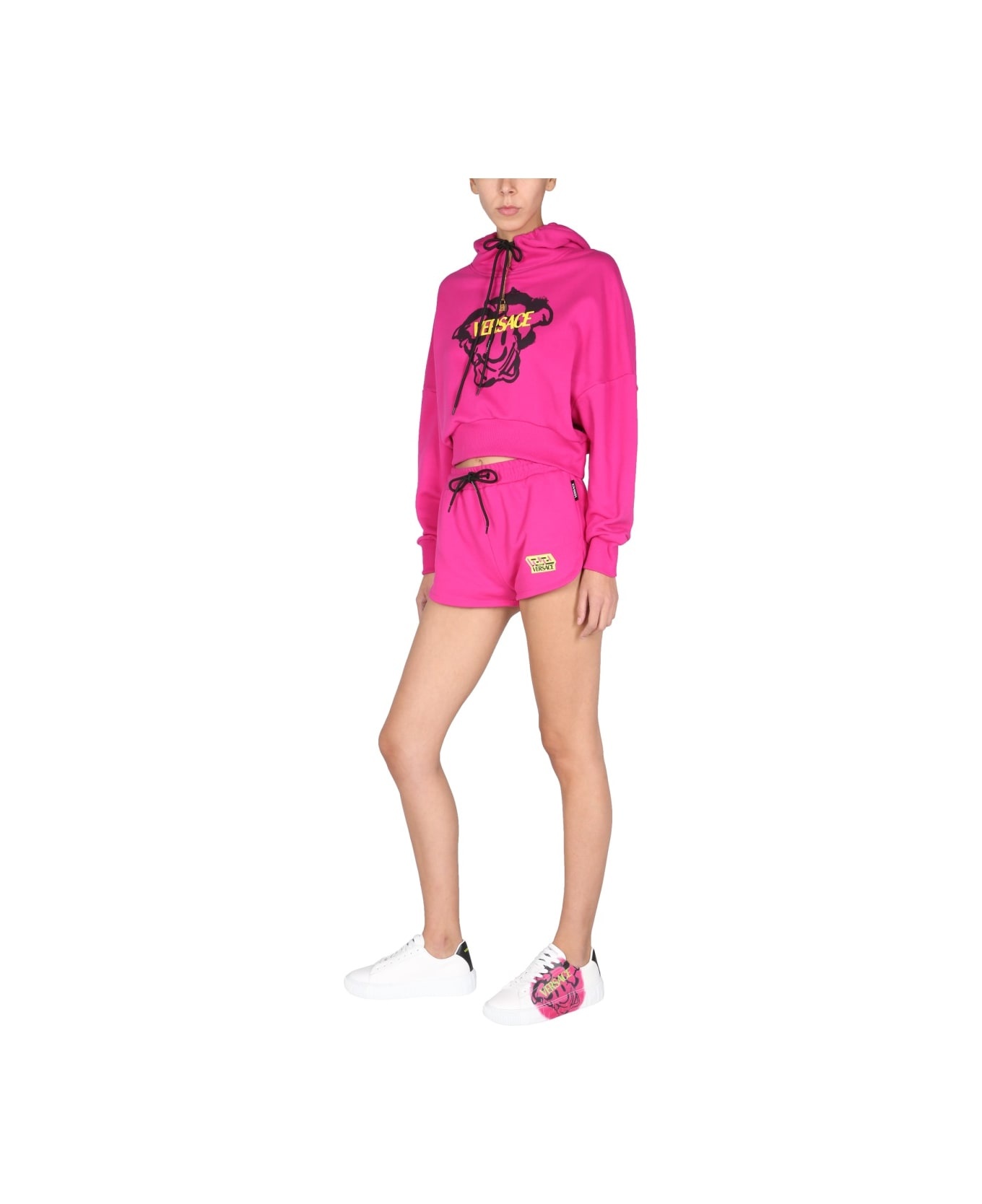 Shorts With Greek Logo Patch - 2
