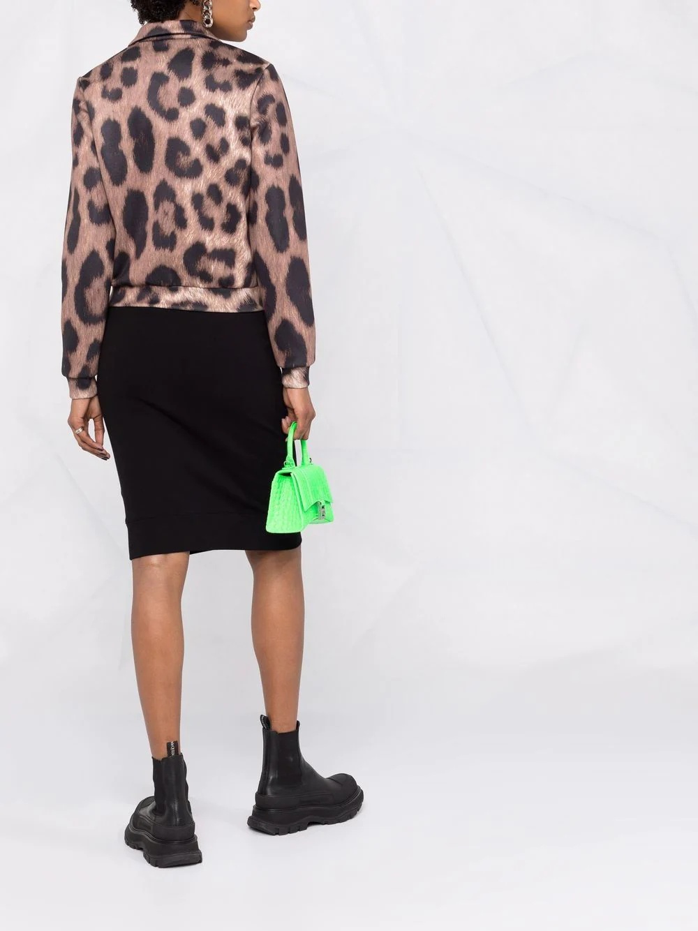 leopard-print jacket - 4