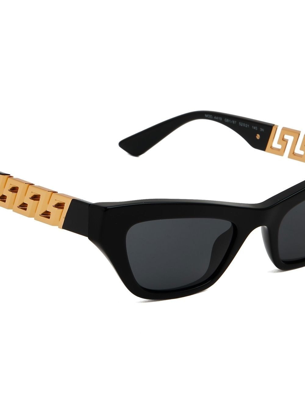 Greca-detail cat-eye sunglasses - 3