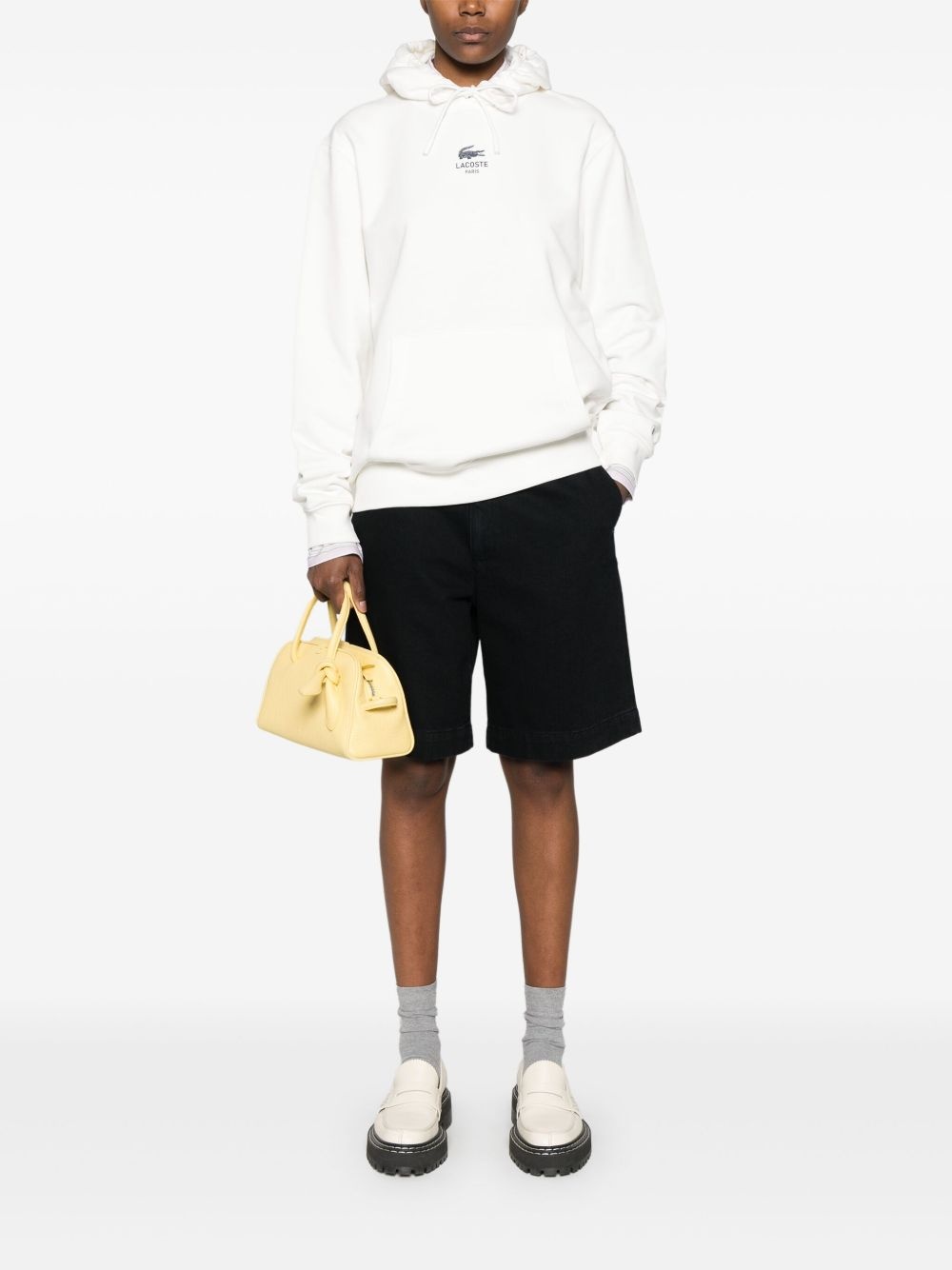 cotton fleece hoodie - 2