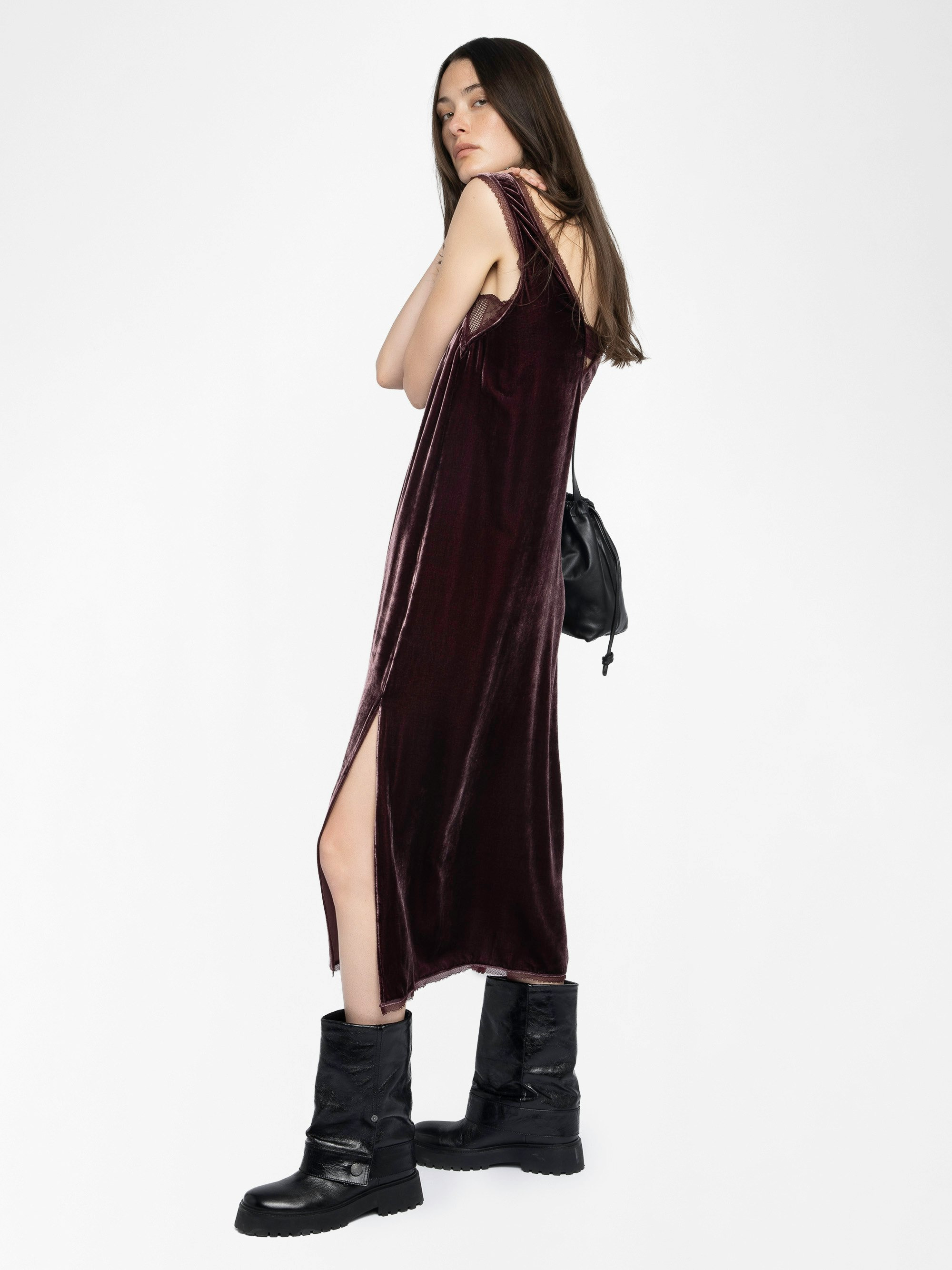 Renzo Velvet Dress - 7