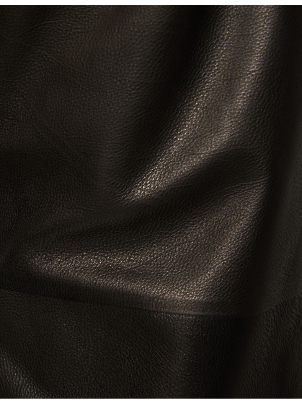 Regular-Fit Straight-Leg Leather Trousers - 6