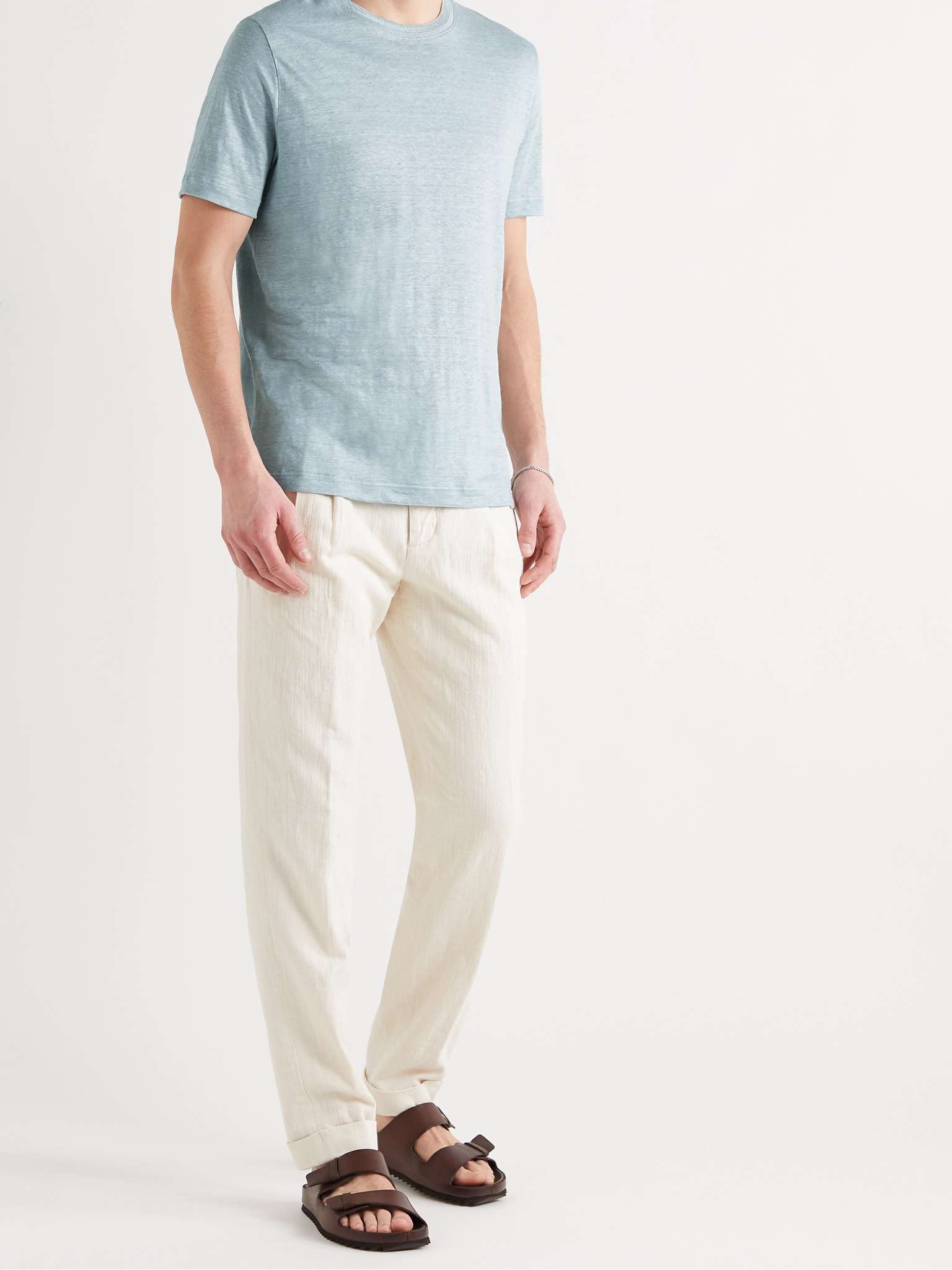 Linen-Jersey T-Shirt - 2