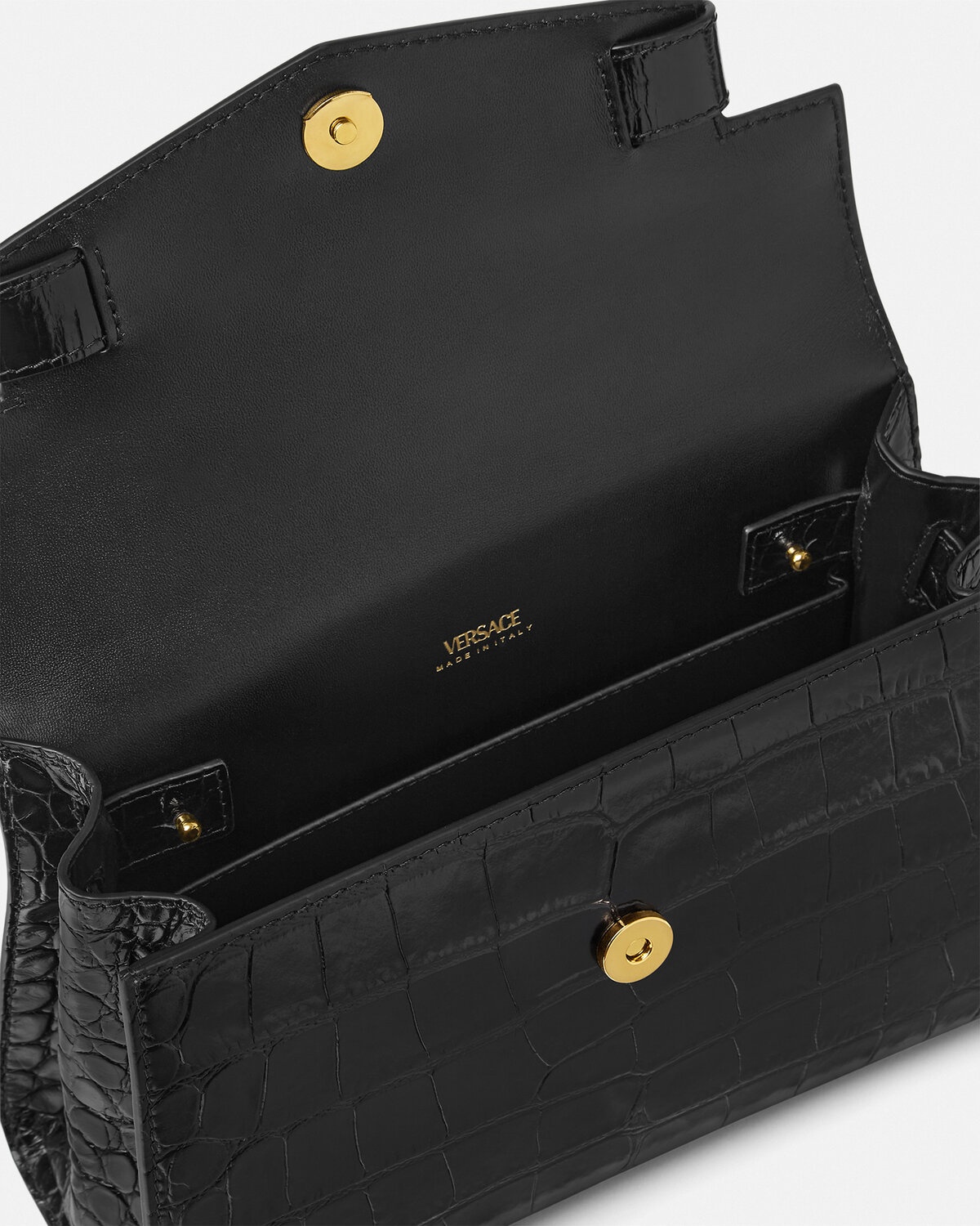 Croc-Effect Medusa '95 Handbag - 5